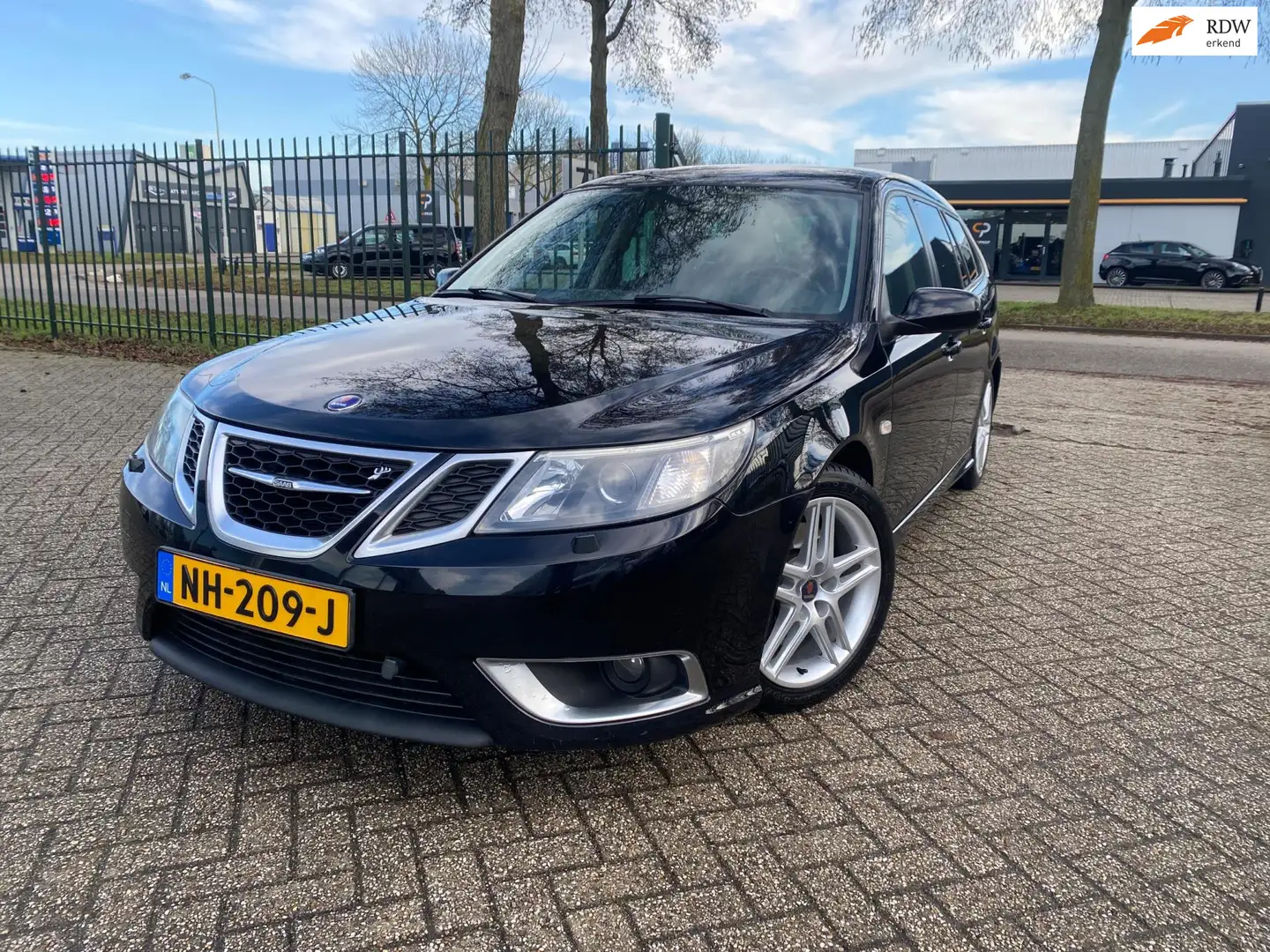 Saab 9-3 Sport Estate 2.8 T V6 Aero Cruise Pdc Leer Noir - 1