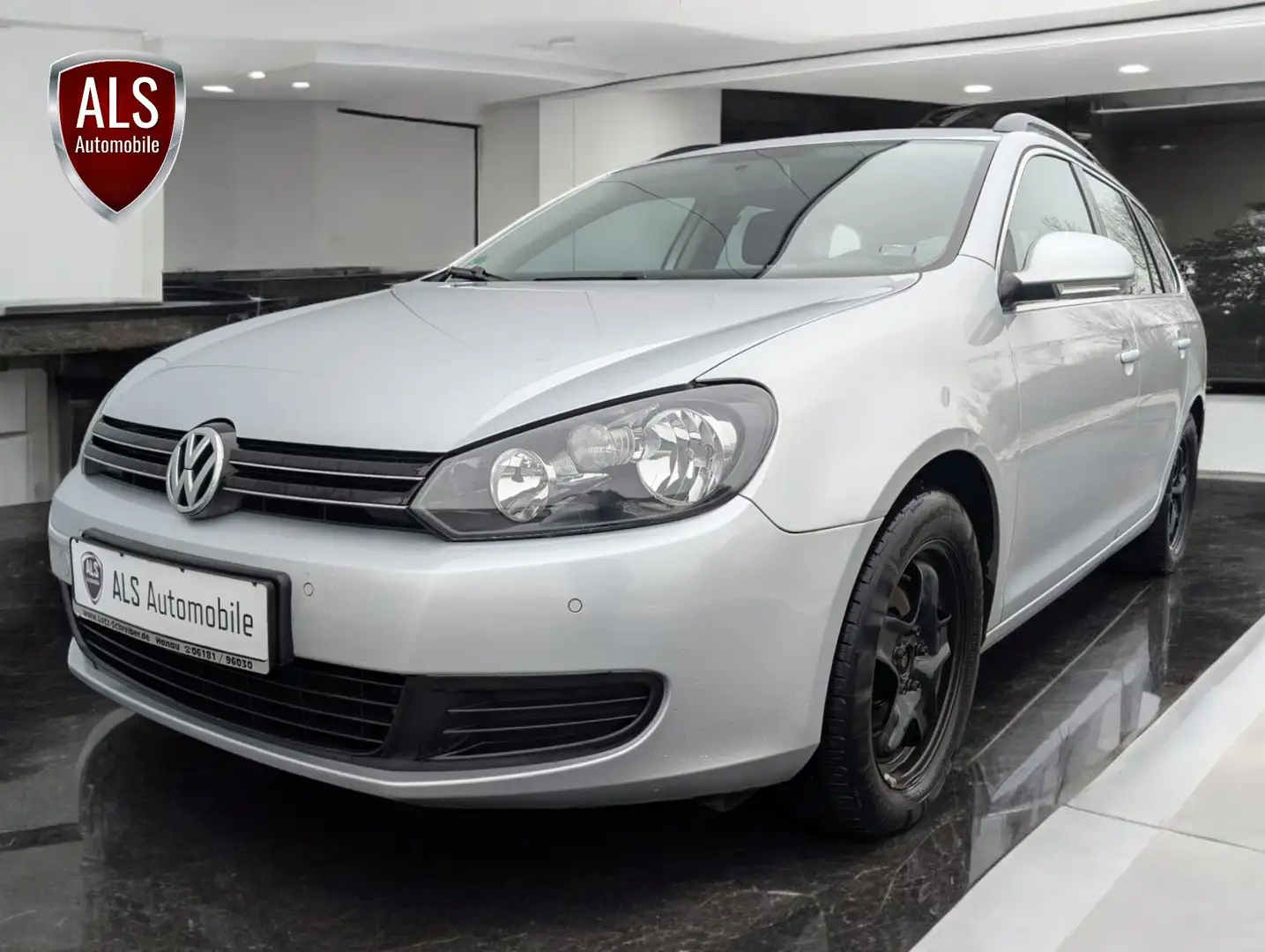 Volkswagen Golf Variant Comfortline"Automatik"AHK abn,"TÜV 6/2026" Plateado - 1