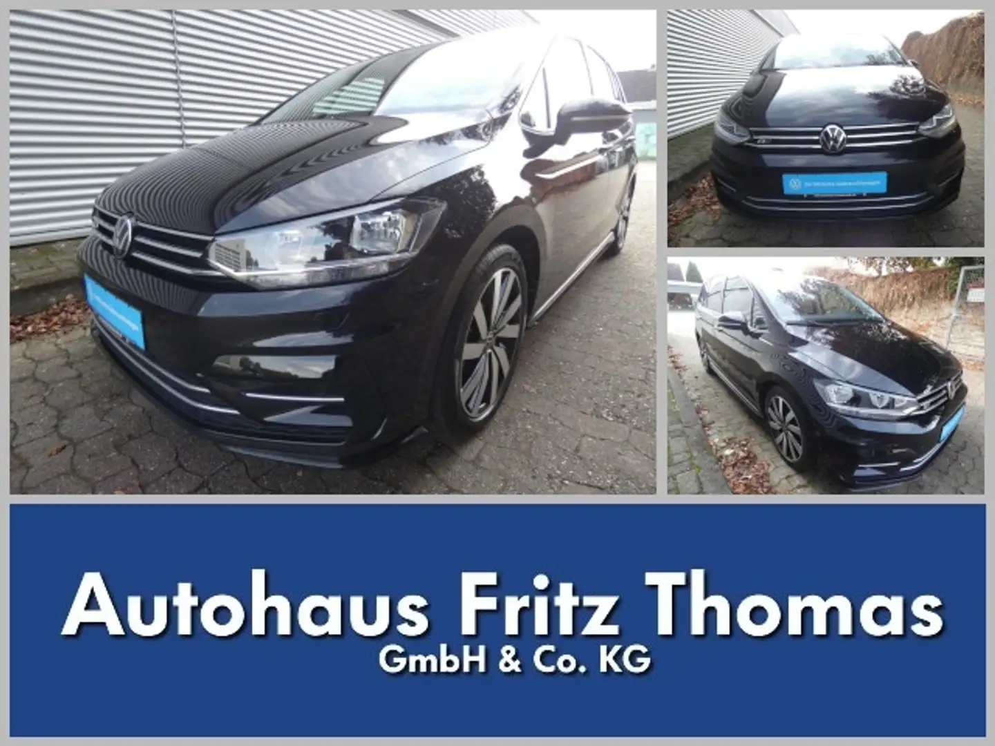 Volkswagen Touran 2.0 TDI DSG Goal AHK SHZ PDC Navi Klima Klima Schwarz - 1