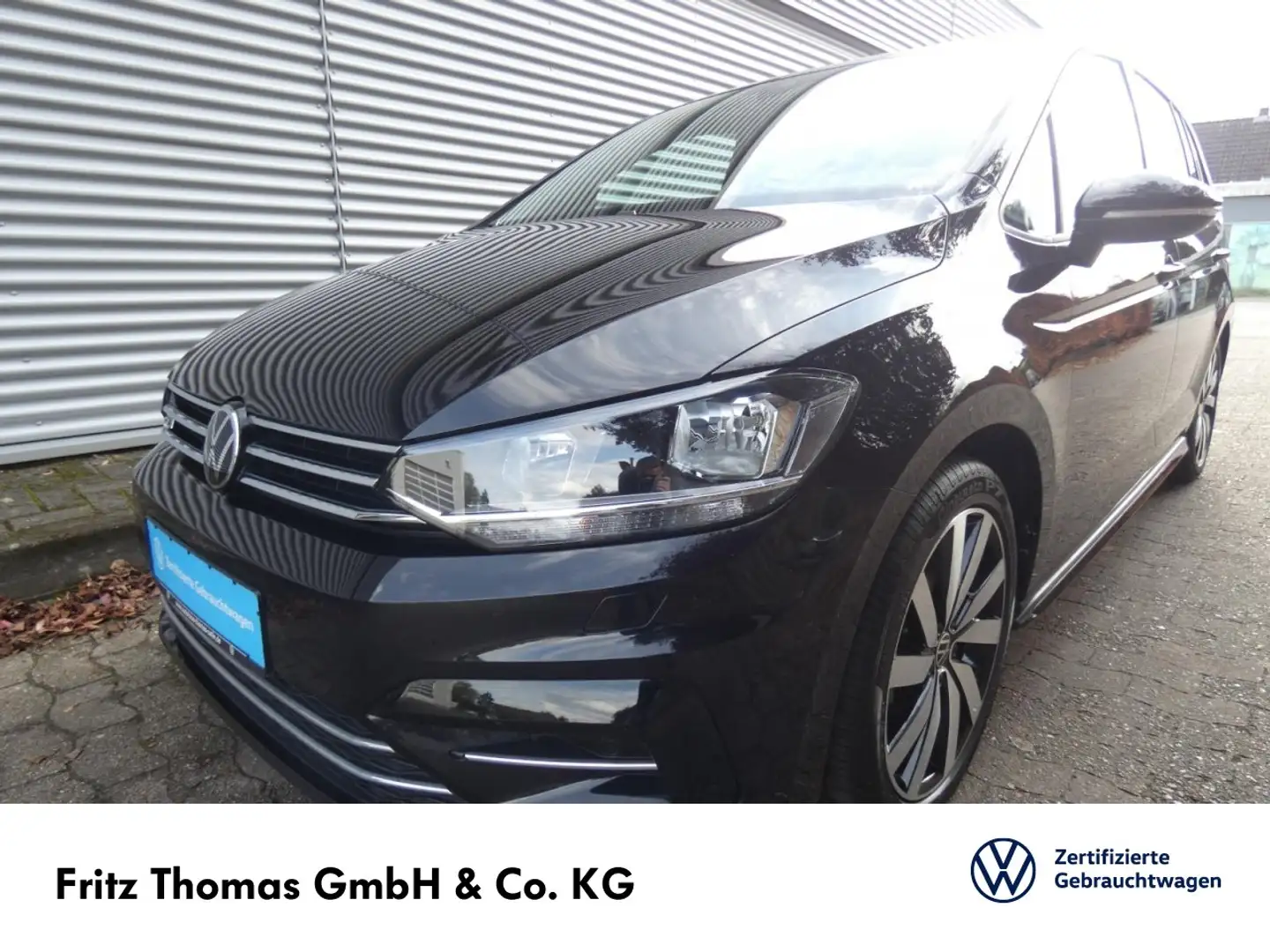 Volkswagen Touran 2.0 TDI DSG Goal AHK SHZ PDC Navi Klima Klima Schwarz - 2