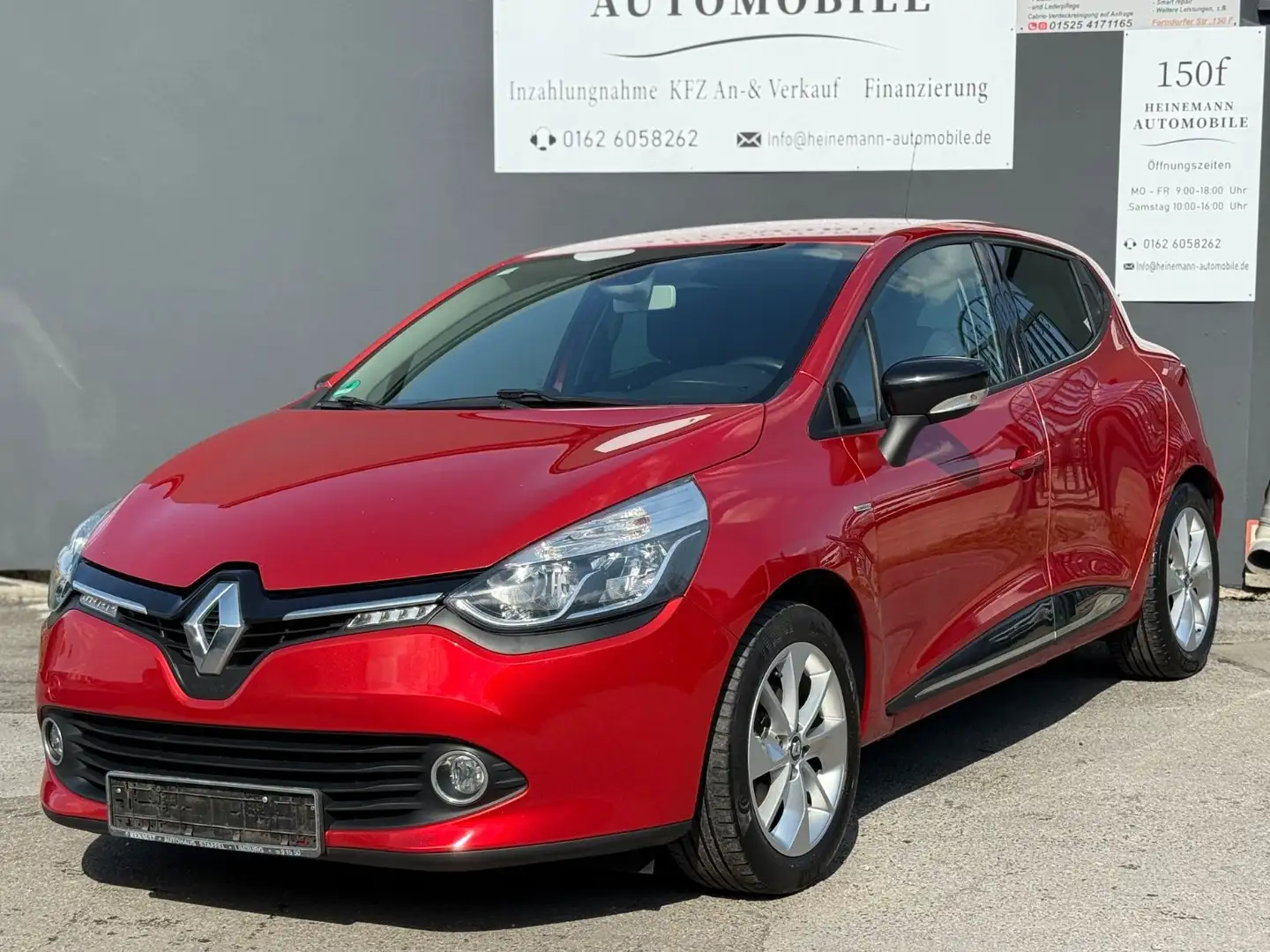 Renault Clio IV 0.9 TCe Limited *1-HAND*NAVI*LED*KEYLESS Rouge - 1