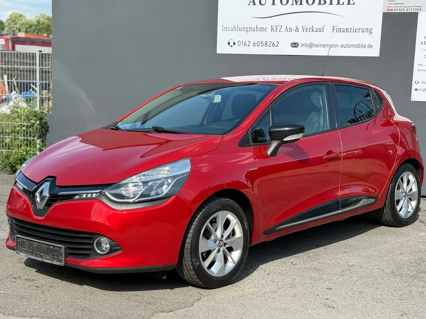 Renault Clio IV 0.9 TCe Limited *1-HAND*NAVI*LED*KEYLESS Rouge - 2