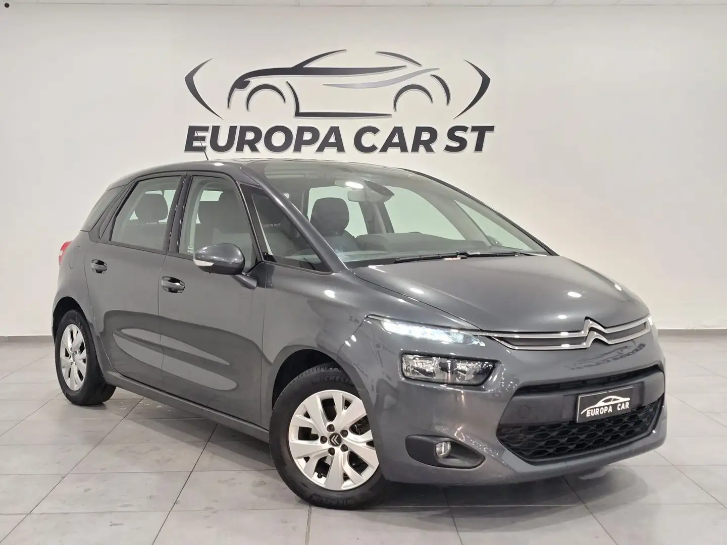 Citroen C4 Picasso 1.6 BlueHDi 120 Stop&Start Exclusive Grigio - 2