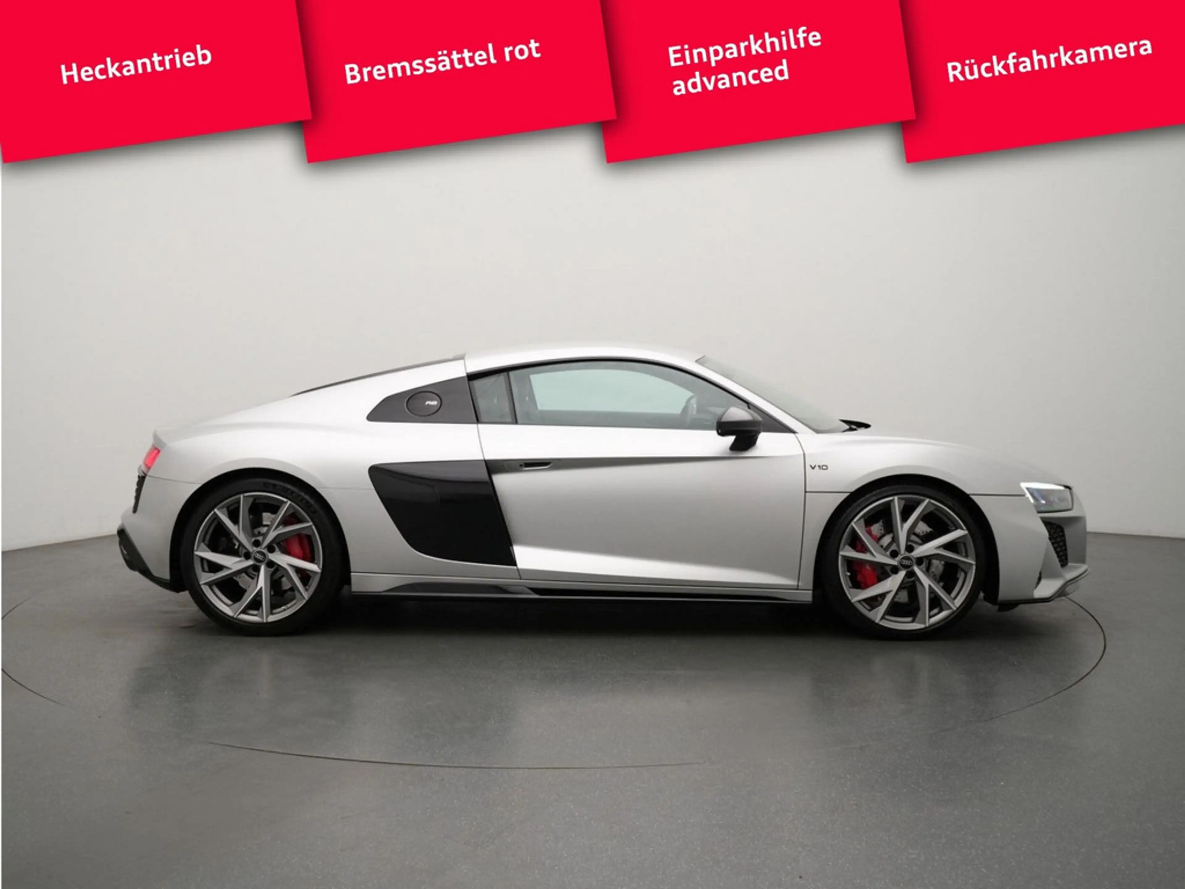 Audi R8 Coupe performance KAM NAVI VIRT LEDER SHZ — photo 3