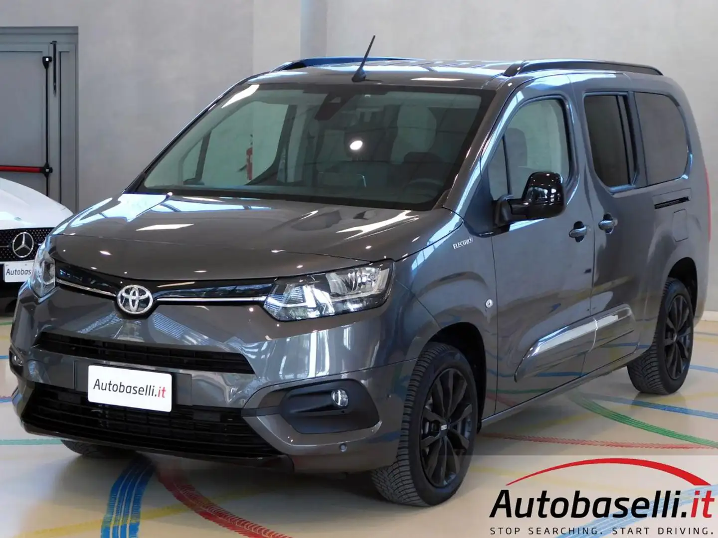 Toyota Proace City Electric 50kWh L2 S VERSO VAN LONG LUXURY Gris - 2