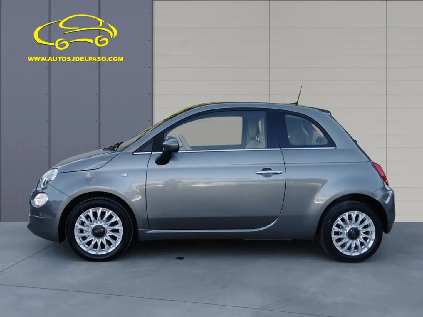 Fiat 500 1.0 Hybrid Dolcevita 52kW Gris - 2