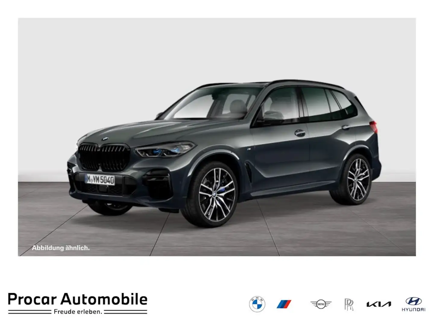 BMW X5 xDrive30d M Sport Laser AHK Pano PA Prof 360° HuD Grau - 1
