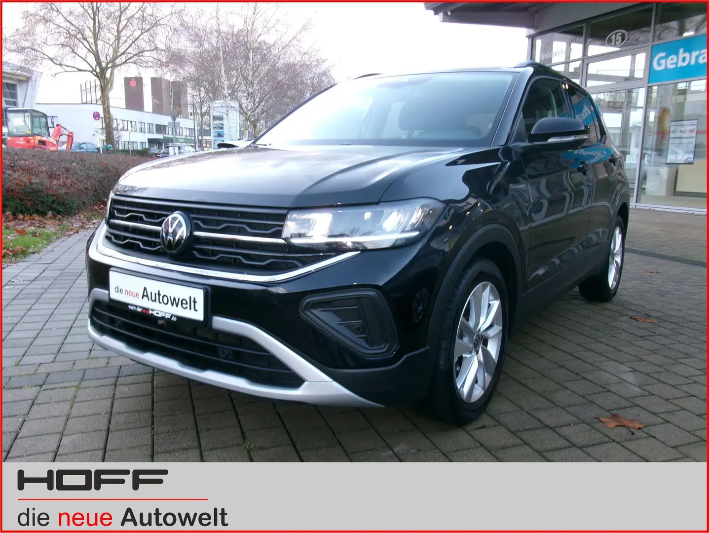 Volkswagen T-Cross 1.0 TSI Goal ACC Navi SHZ Allwetter PDC APP Schwarz - 2