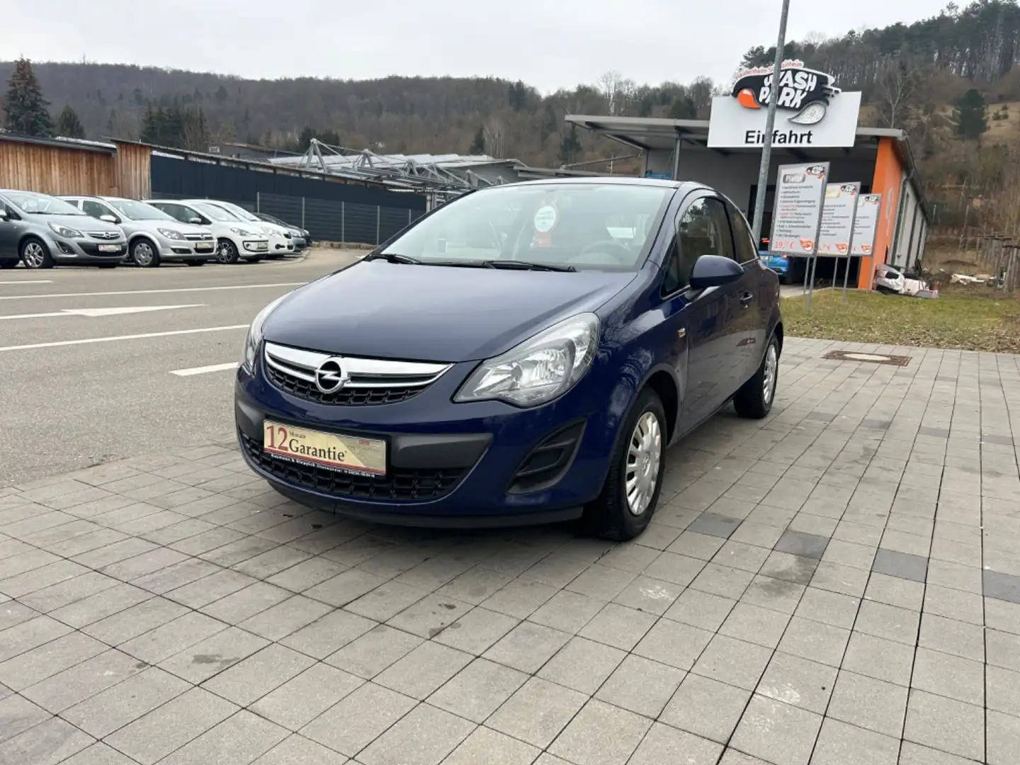 Opel Corsa D Selection** GEPFLEGT ** Blau - 1