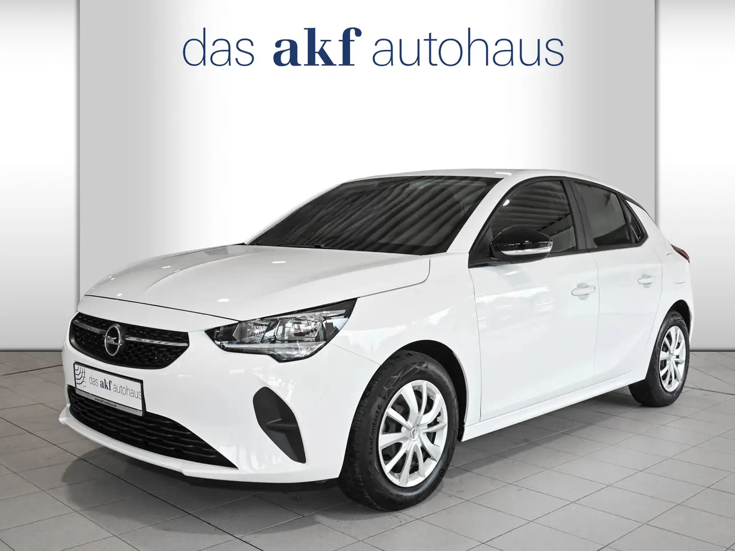 Opel Corsa F 1.2 Edition-Klima*PDC*SHZ*Bluetooth*DAB Weiß - 1