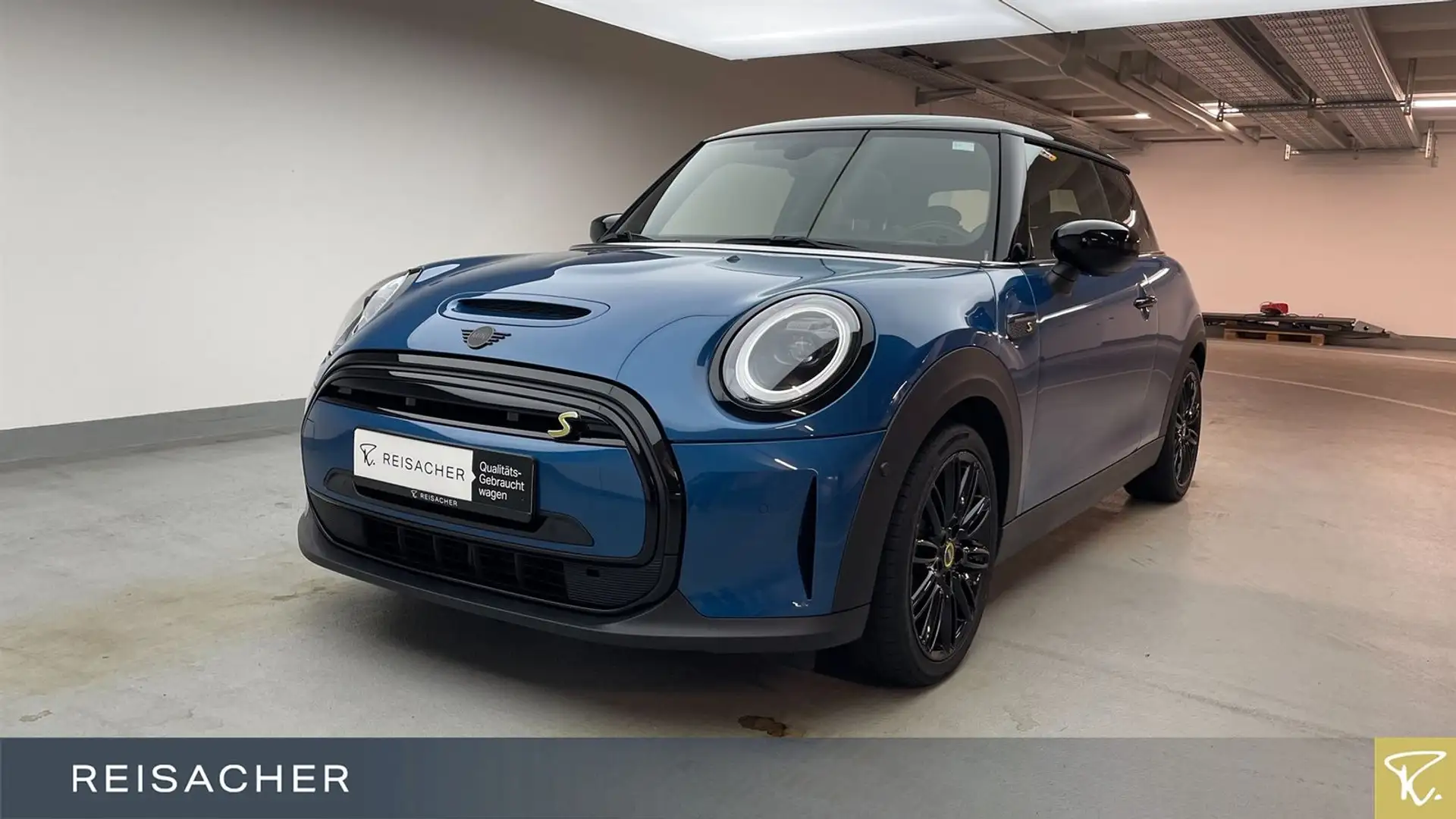 MINI Cooper SE Classic-Trim,Navi,Pano,PA,LED,Tempomat Blau - 1