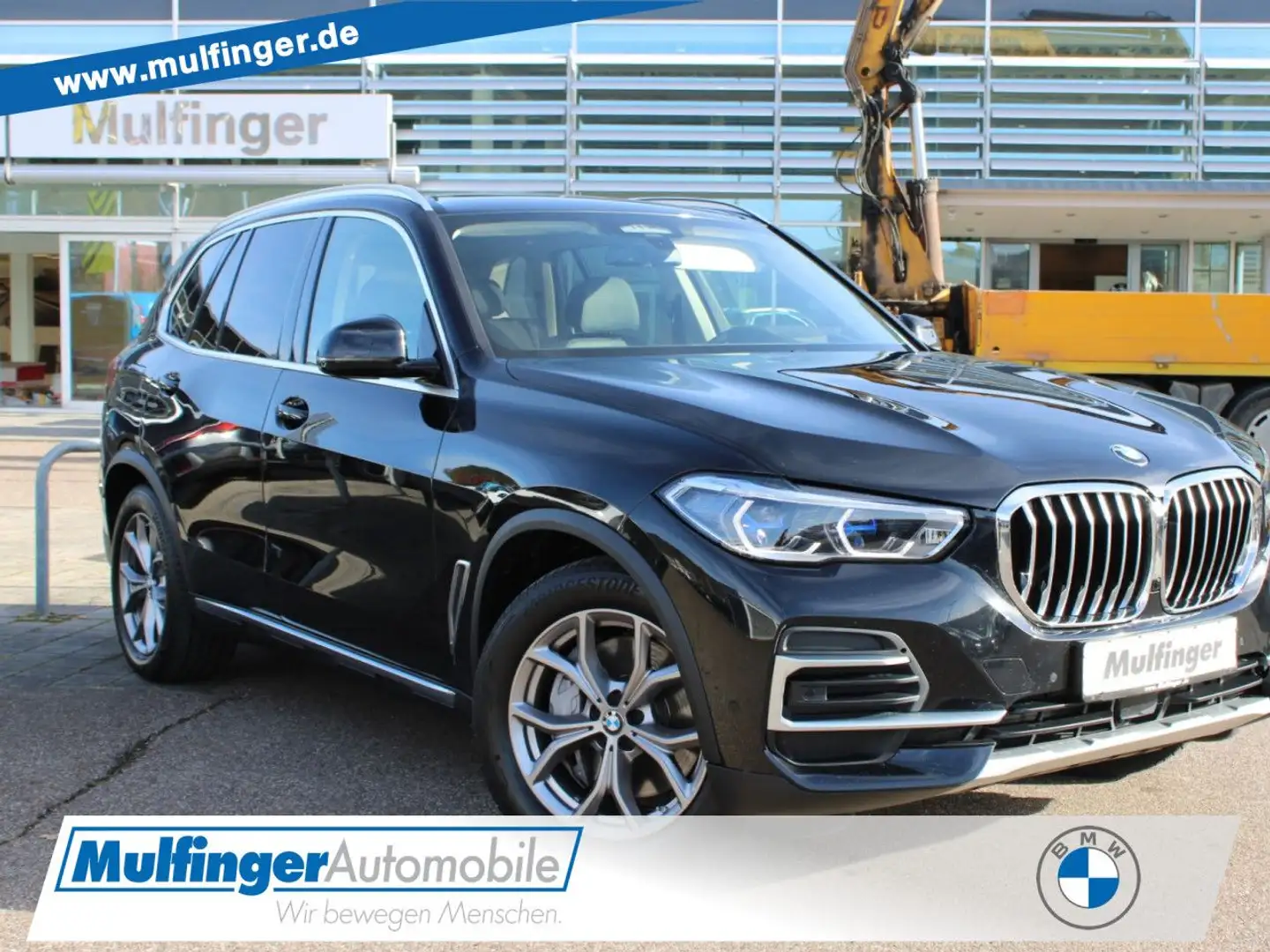 BMW X5 x40d KomfS.HUD PanoD.ACC Laser 2-Achsluft.AHK Schwarz - 1