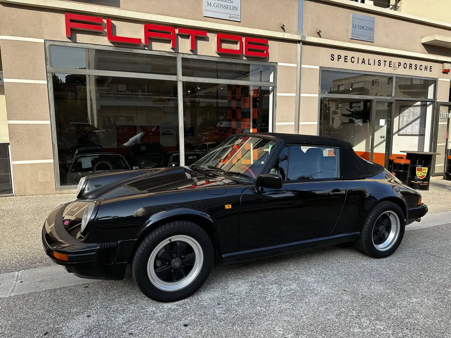 Porsche 911 CARRERA 3.2 CABRIOLET PTS BLAUSCHWARZ METAL - 1