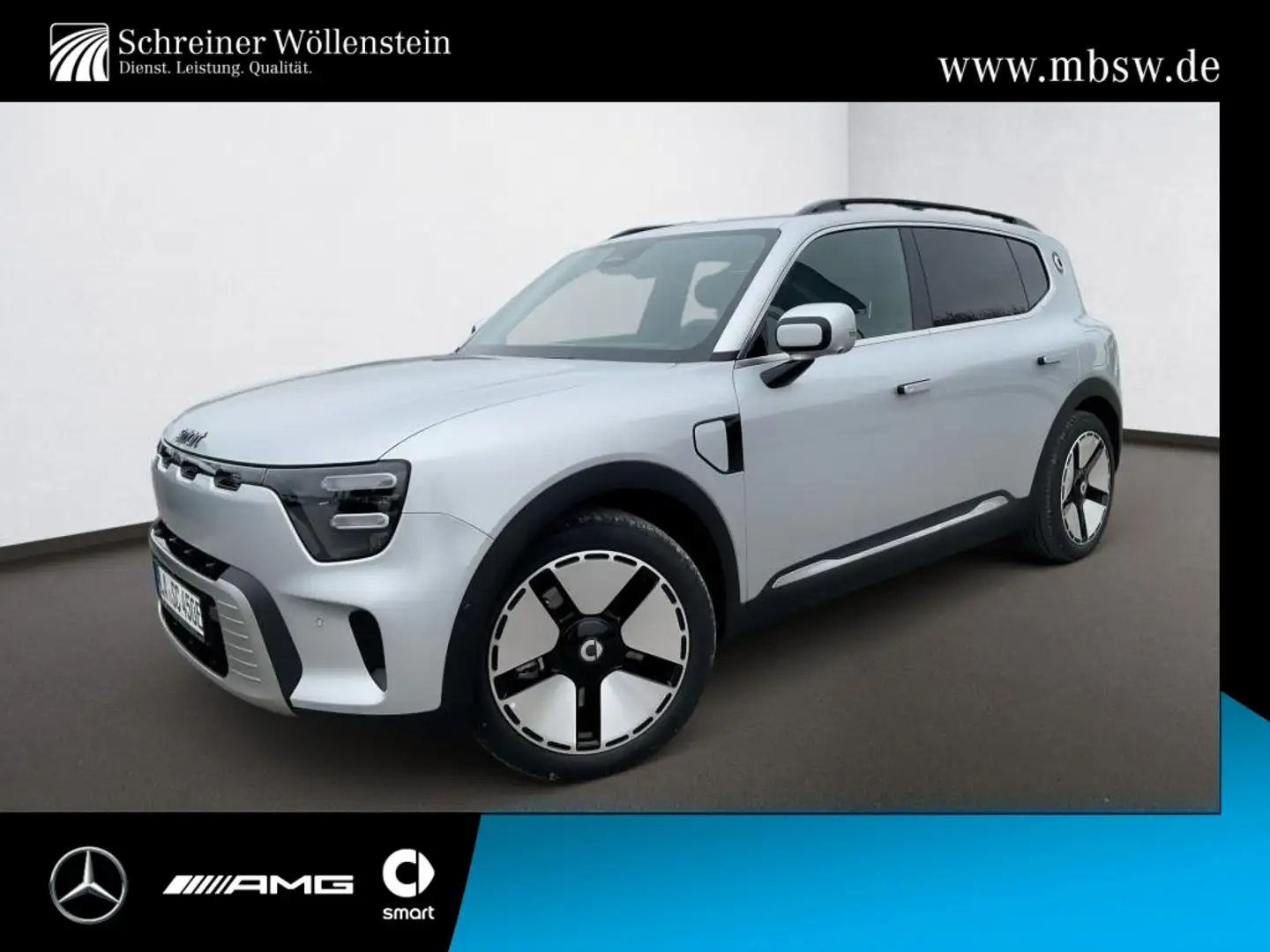 smart #5 Premium 360°*Pano*HUD*Matrix*Distr.*Nav*CarPl Schwarz - 1