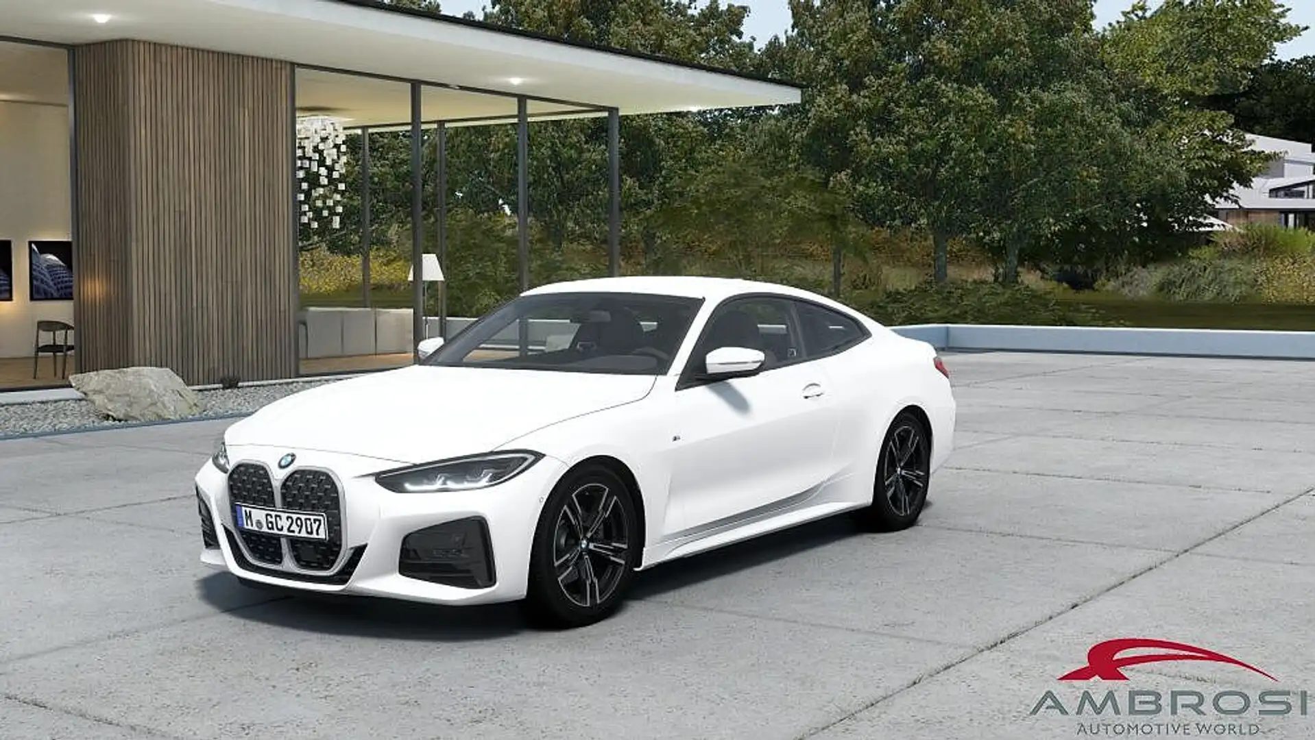 BMW 430 Coupé Coupè 430i Msport Bianco - 1