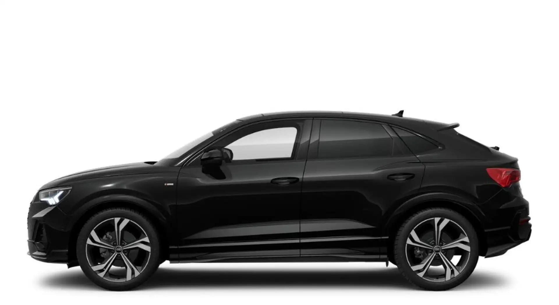 Audi Q3 Sportback 35 TFSI 150pk s-tronic S Edition Competi Zwart - 2
