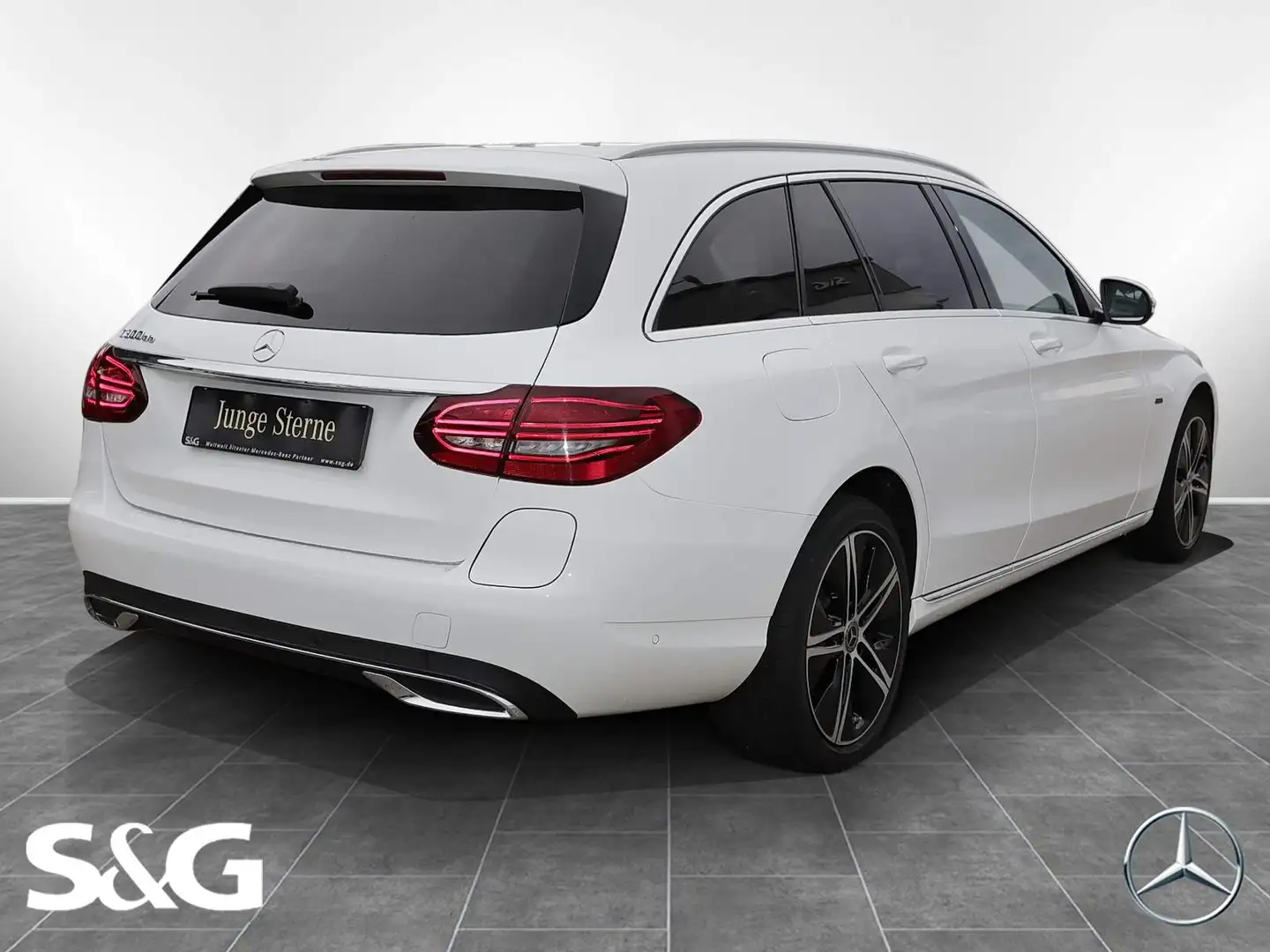 Mercedes-Benz C 300 de T AHK+KAMERA+CARPLAY+MBUX+LED+18 ZOLL Weiß - 2