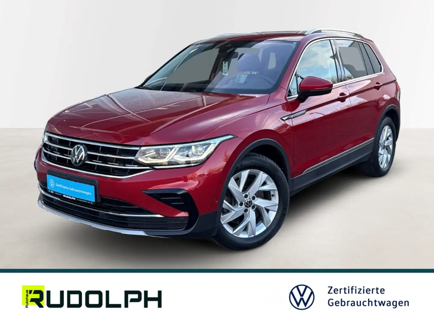 Volkswagen Tiguan Elegance 2.0 TDI 4Motion DSG LED HUD SHZ ACC 360 K Rot - 1