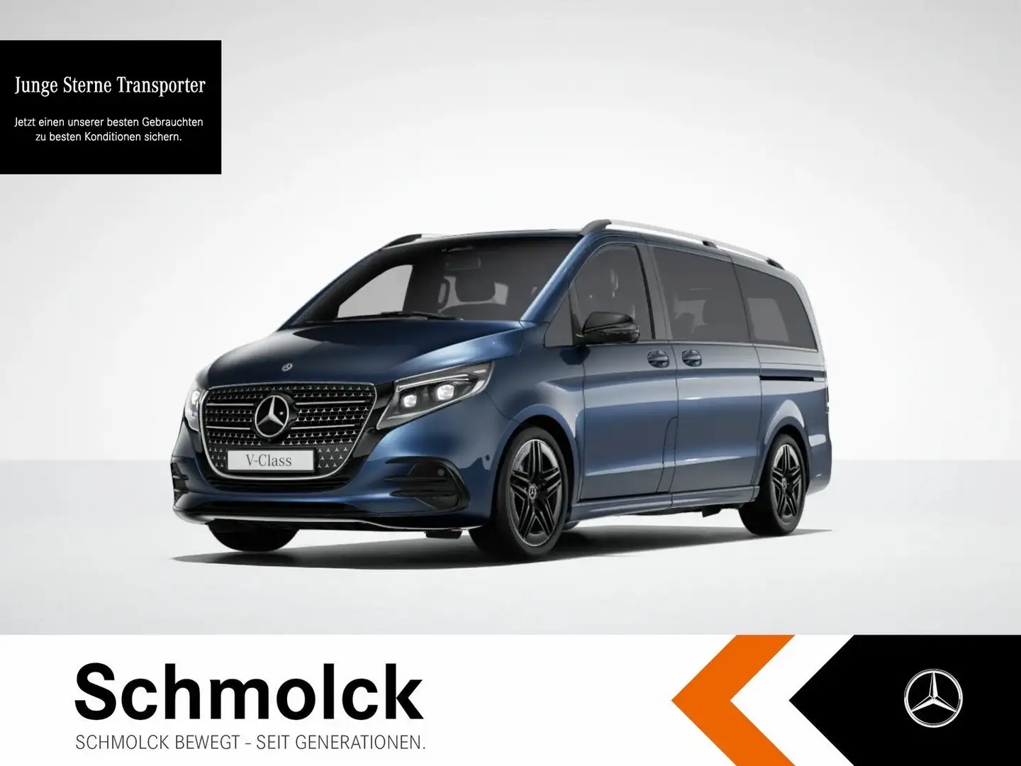 Mercedes-Benz V 250 d 4M AVANTGARDE Lang MLTB+AHK+STDHZ+DSTR++ Blau - 1