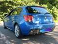 BMW 118 118i Bleu - thumbnail 2