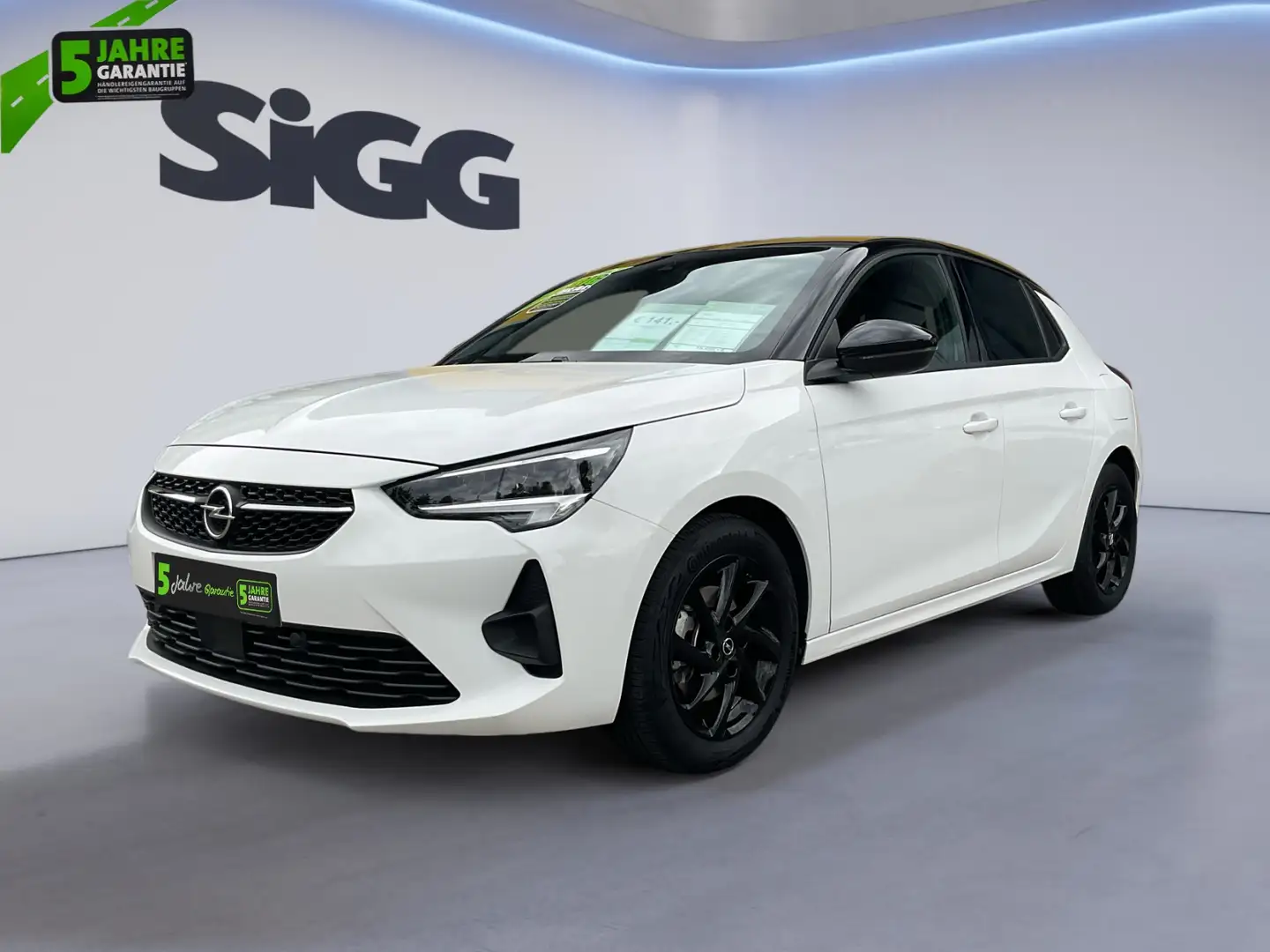 Opel Corsa F 1.2 Turbo GS Line wenig Kilometer Blanc - 2
