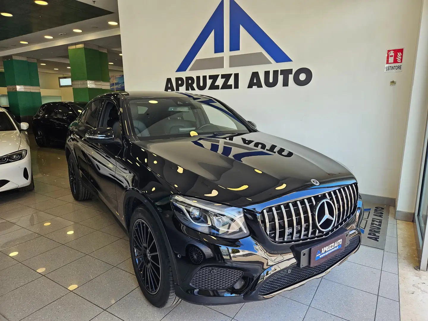 Mercedes-Benz GLC 220 Coupe d Premium 4matic auto PELLE RETROCAM NAVI Чорний - 1