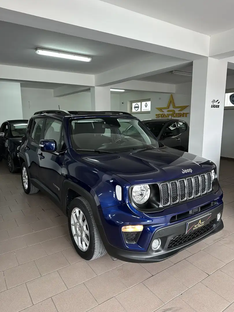 Jeep Renegade 1.6 mjt Business 2wd 120cv ddct Bleu - 1