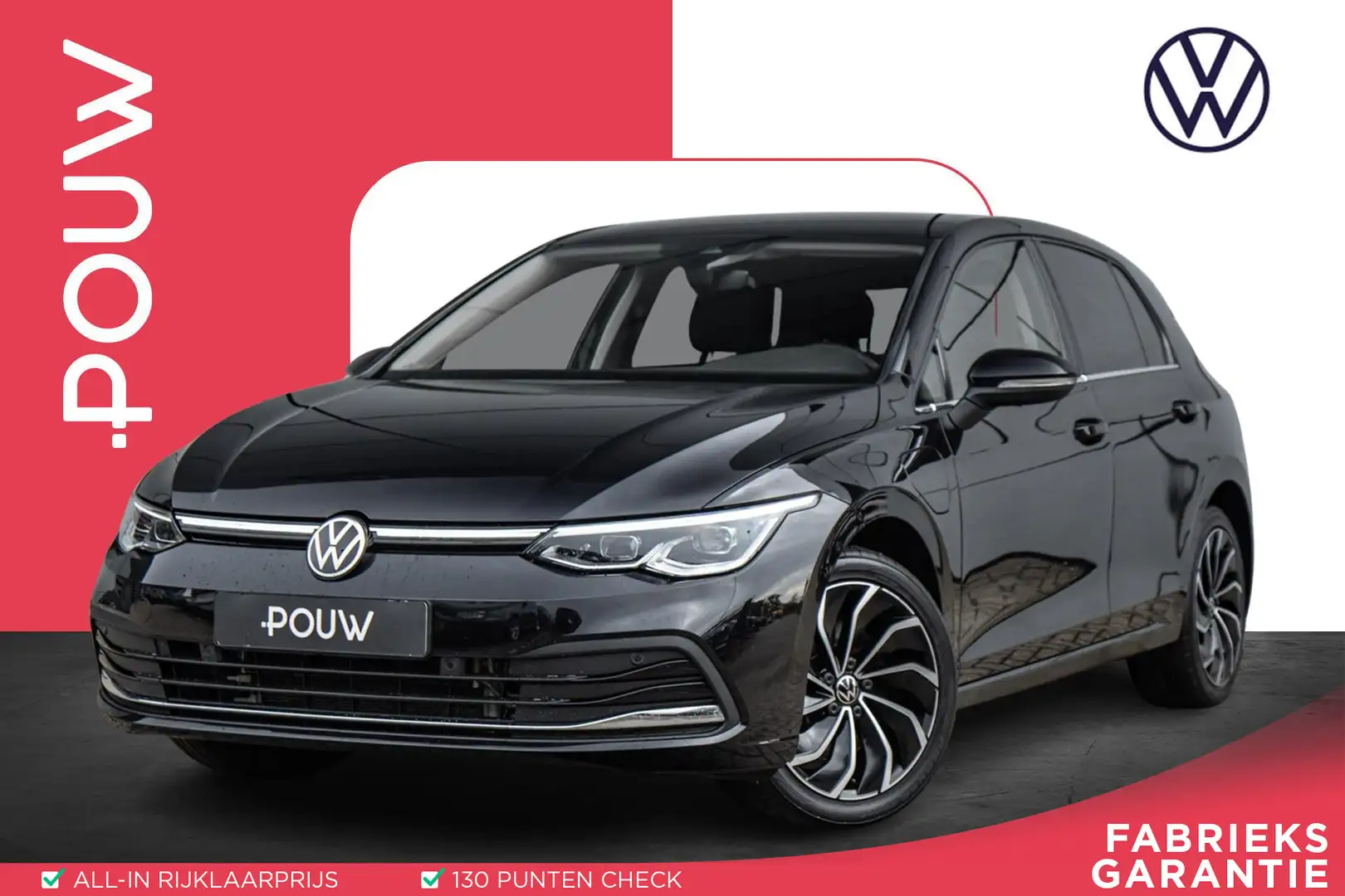 Volkswagen Golf 1.4 eHybrid 204pk Style | Trekhaak Wegklapbaar | A Nero - 1