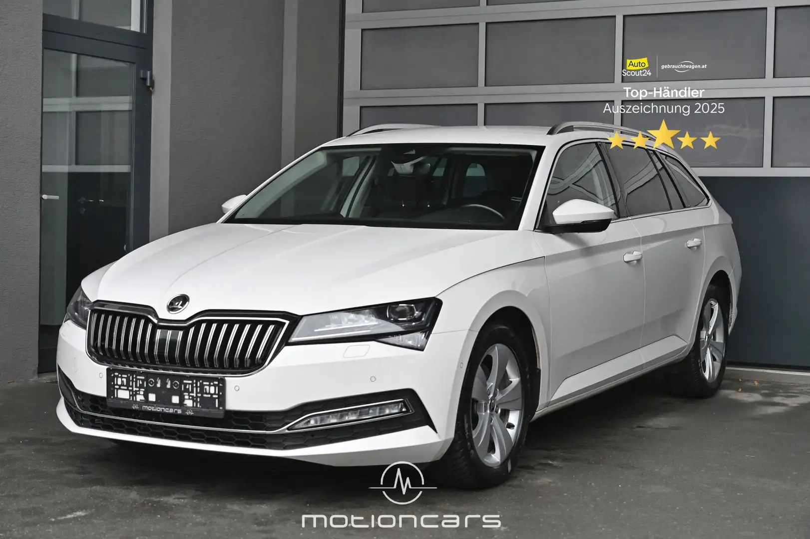 Skoda Superb 2.0 TDI Style Pickerl NEU Weiß - 1