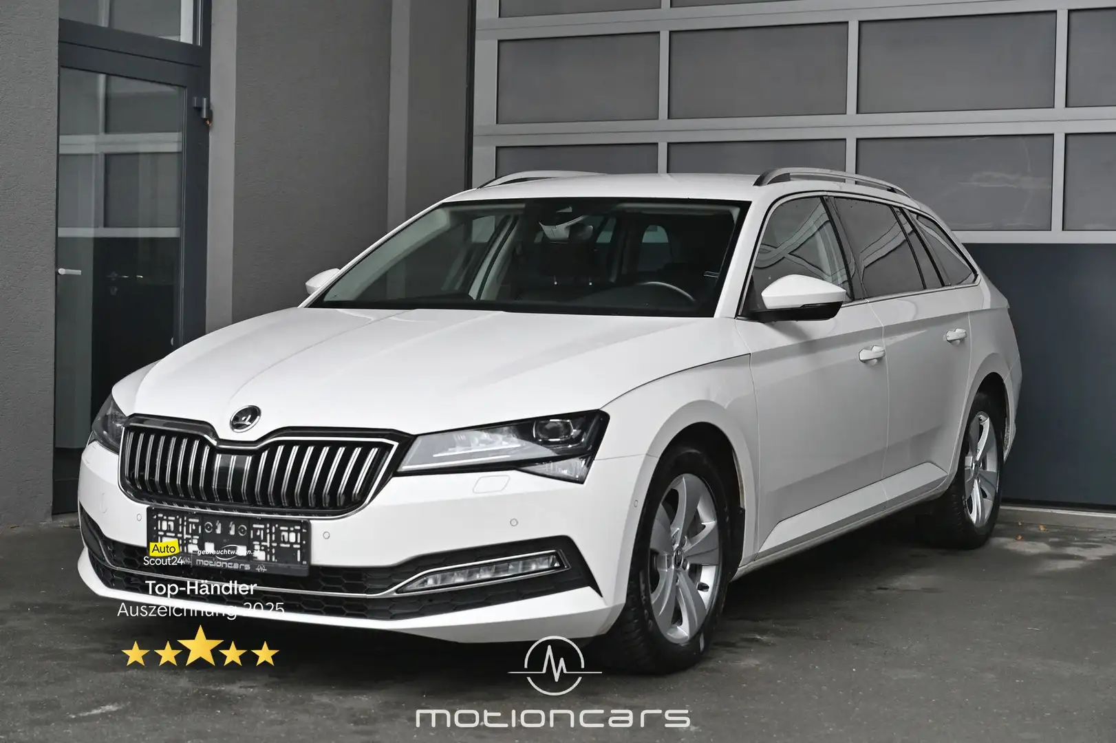 Skoda Superb 2.0 TDI Style Pickerl NEU Weiß - 1