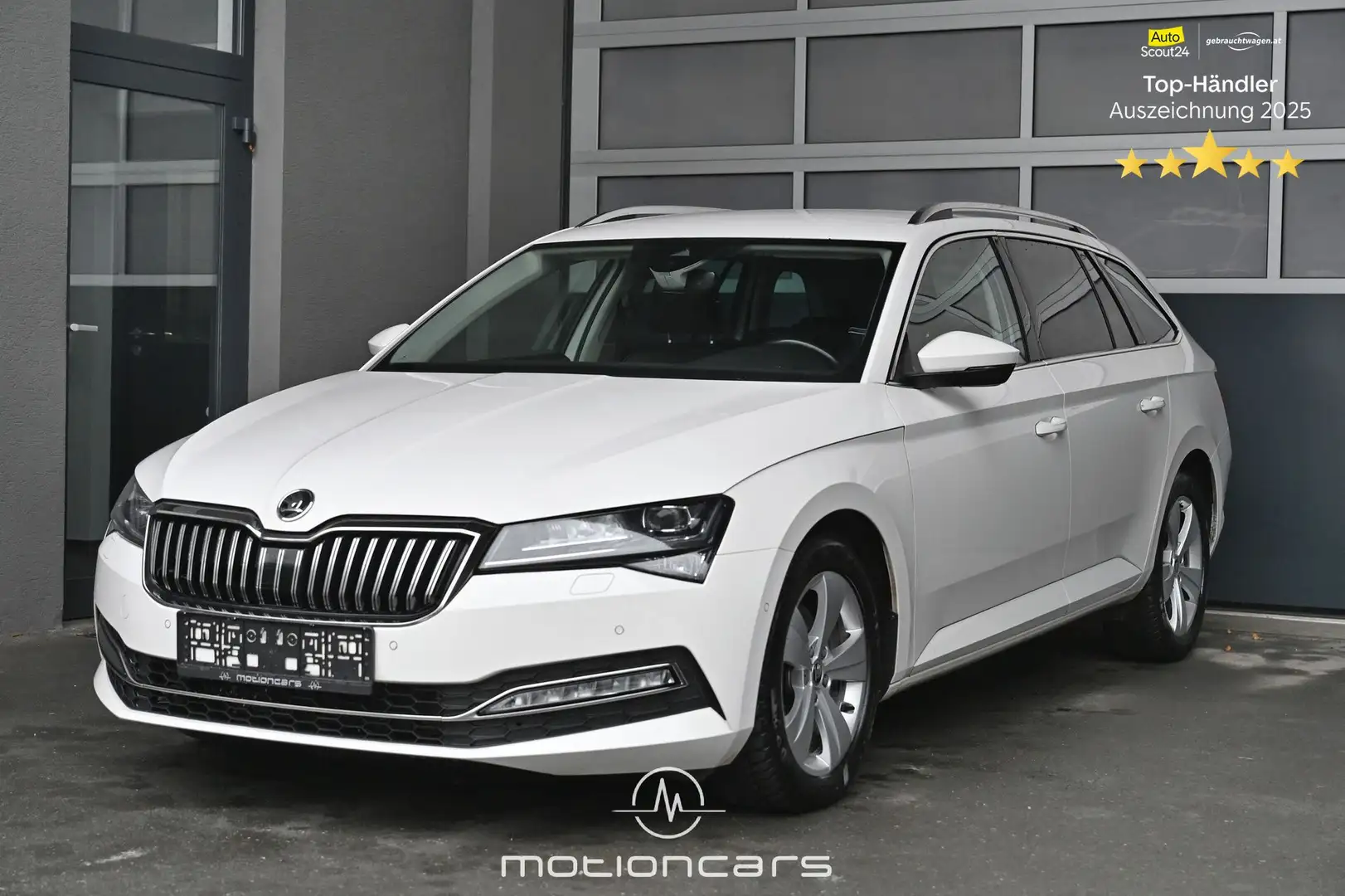 Skoda Superb 2.0 TDI Style Pickerl NEU Weiß - 1