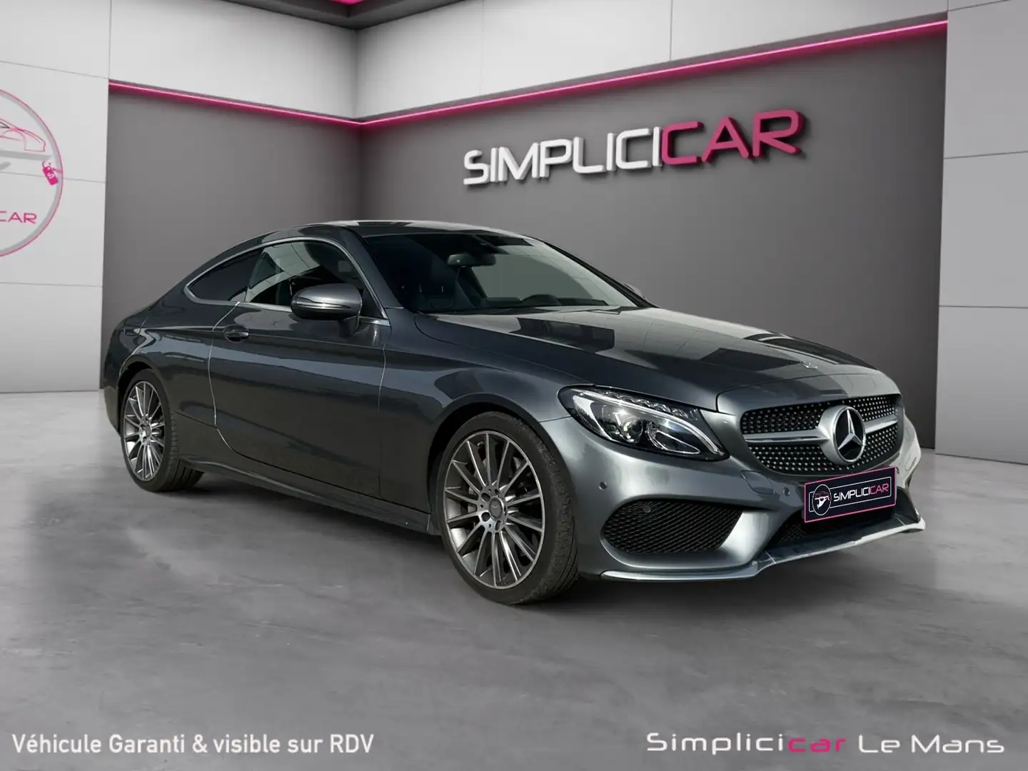 Mercedes-Benz C 250 Classe C Coupé 250 CDI BlueEfficiency Sport A Grau - 1