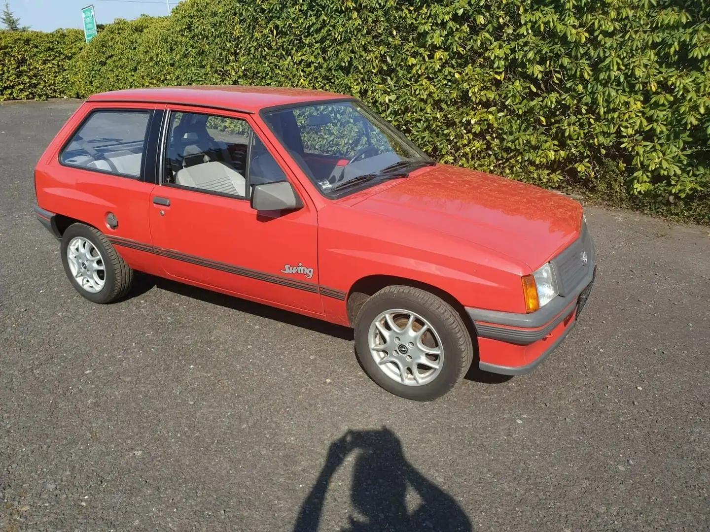 Opel Corsa A - CC Swing 1,2 Oldtimer Rouge - 2