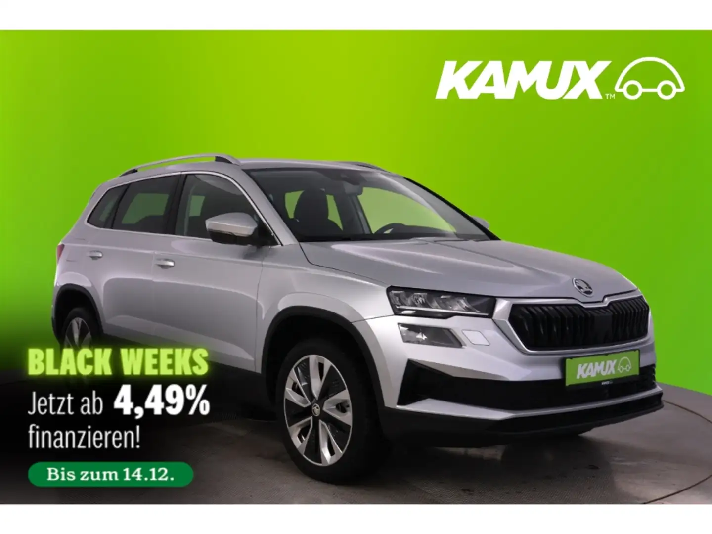 Skoda Karoq 1.5TSI DSG Selection+LED+VIRTUAL+CARPLAY Argento - 1