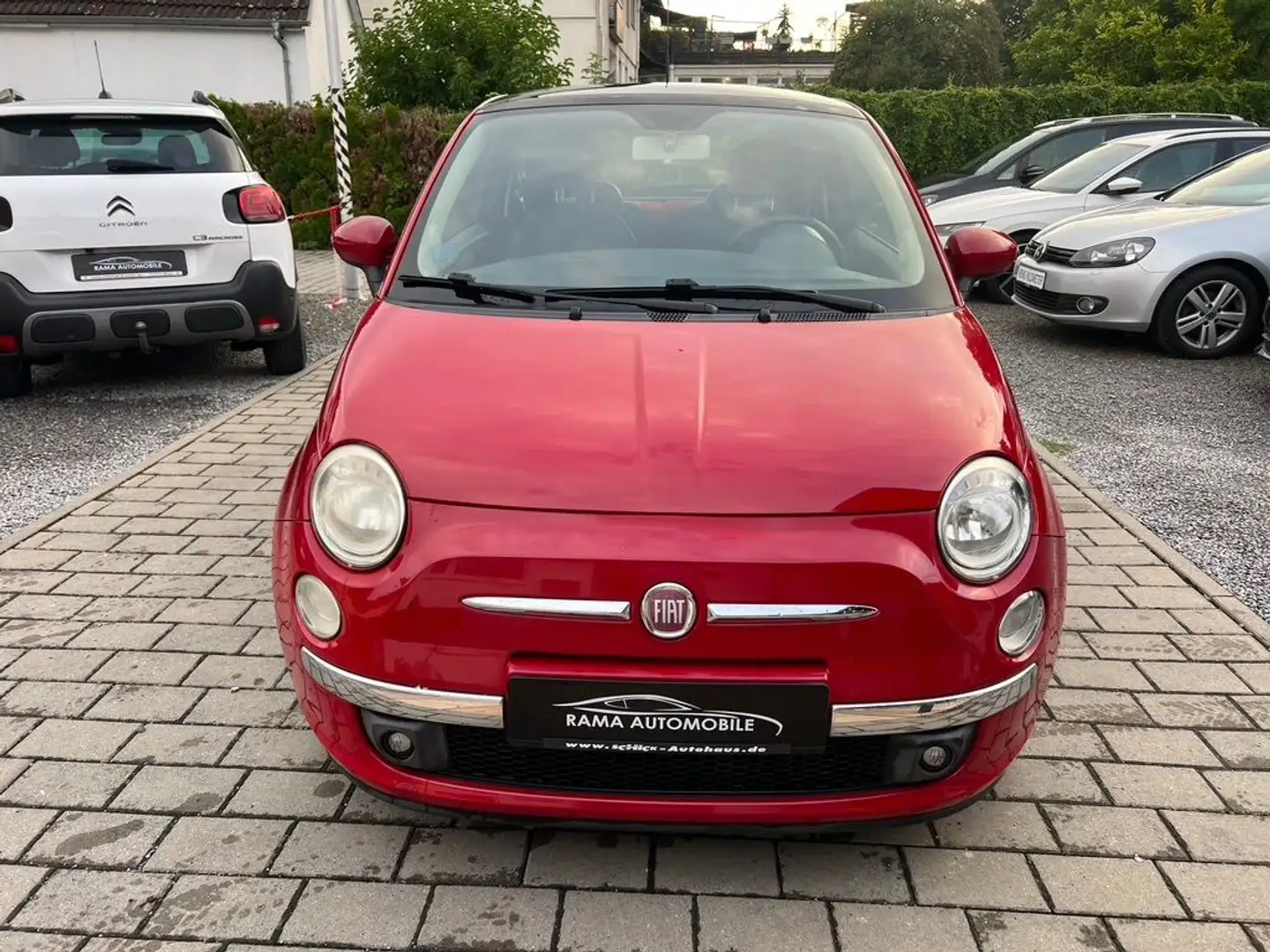 Fiat 500 KLIMA PANO *wenigkilometer*TÜV 1.2027 Rouge - 2
