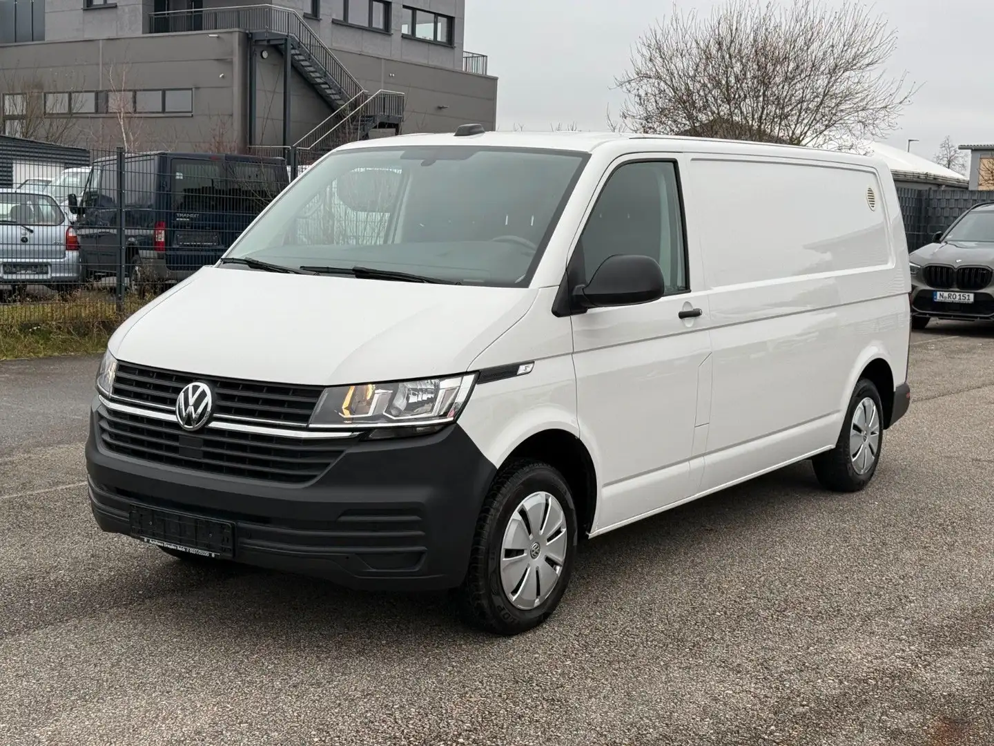 Volkswagen T6.1 Kasten Lang*KAMERA*DAB*STDHZ*3 SITZE* Blanc - 1