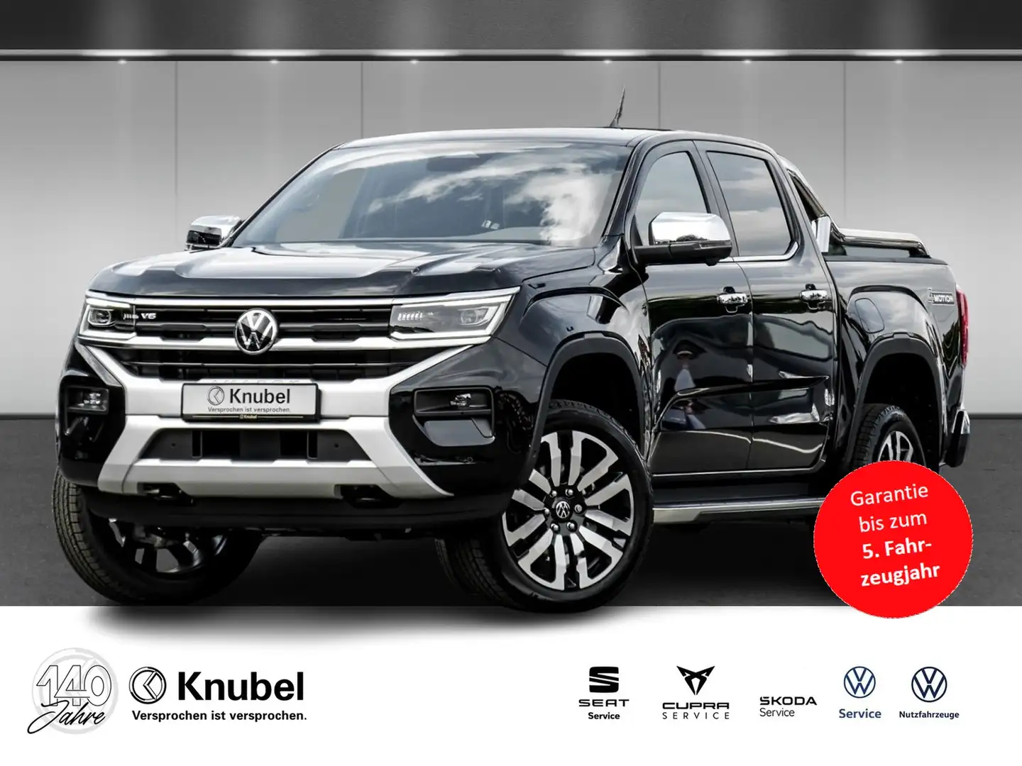 Volkswagen Amarok Aventura V6 TDI IQ.Light Standh. HarmanKardon A... Negro - 1