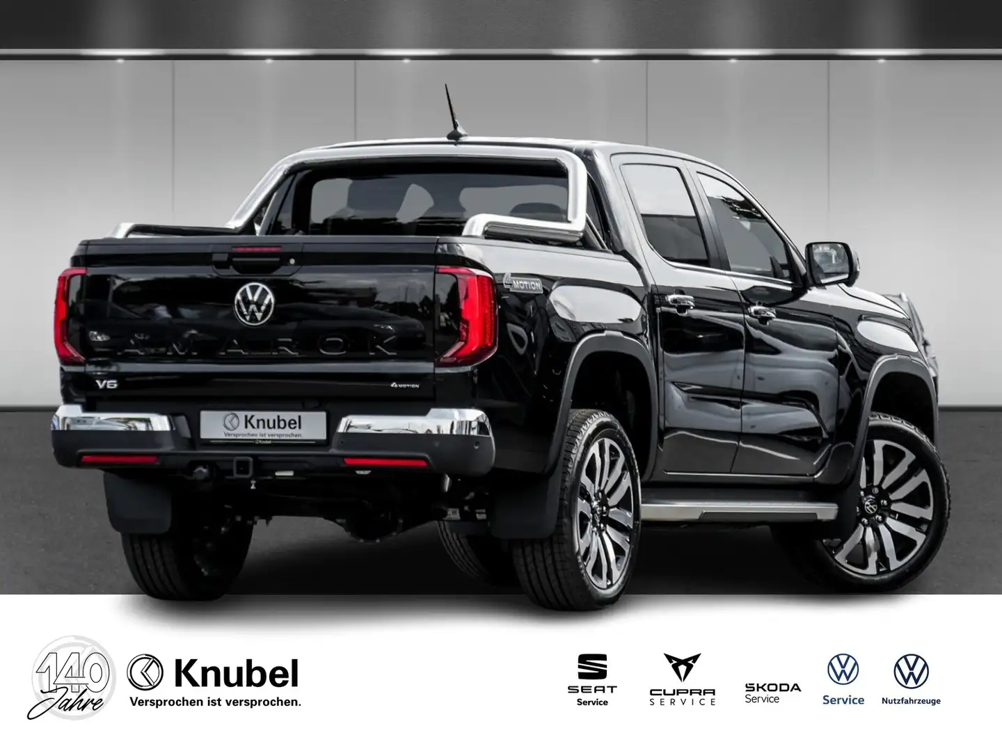 Volkswagen Amarok Aventura V6 TDI IQ.Light Standh. HarmanKardon A... Negro - 2