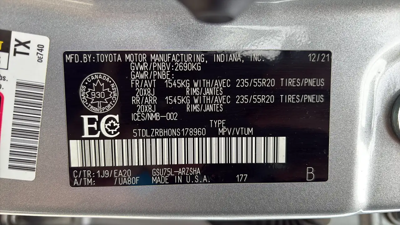 Toyota Highlander снимка Toyota Highlander