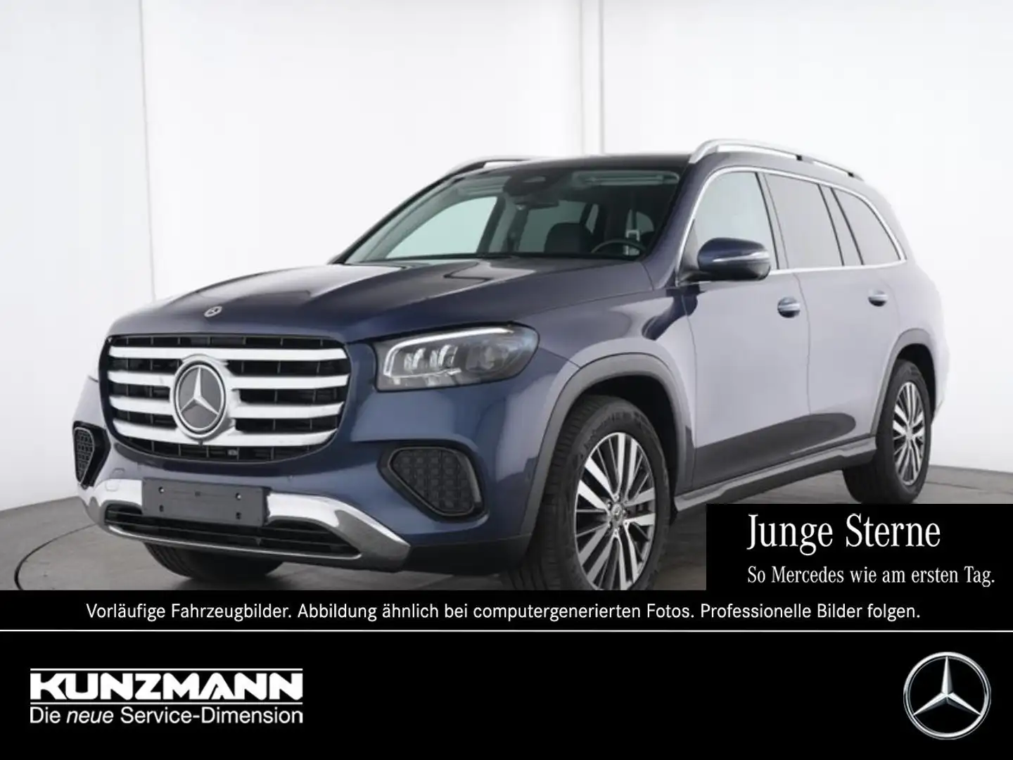 Mercedes-Benz GLS 350 d 4M Airmatic Distronic Panorama 360° Blau - 1