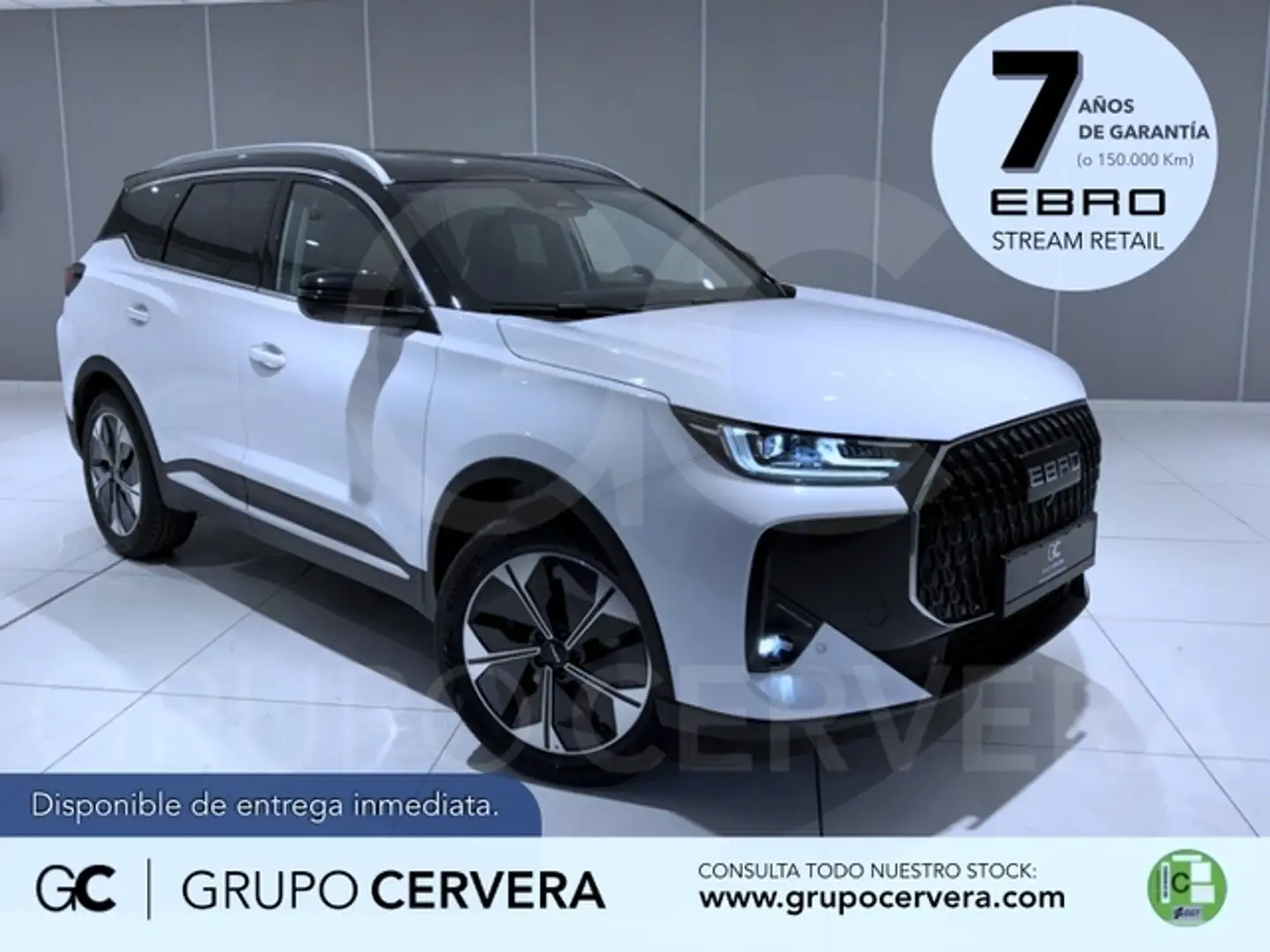 Ebro s700 1.6 TGDI 7DCT Luxury FWD Weiß - 1