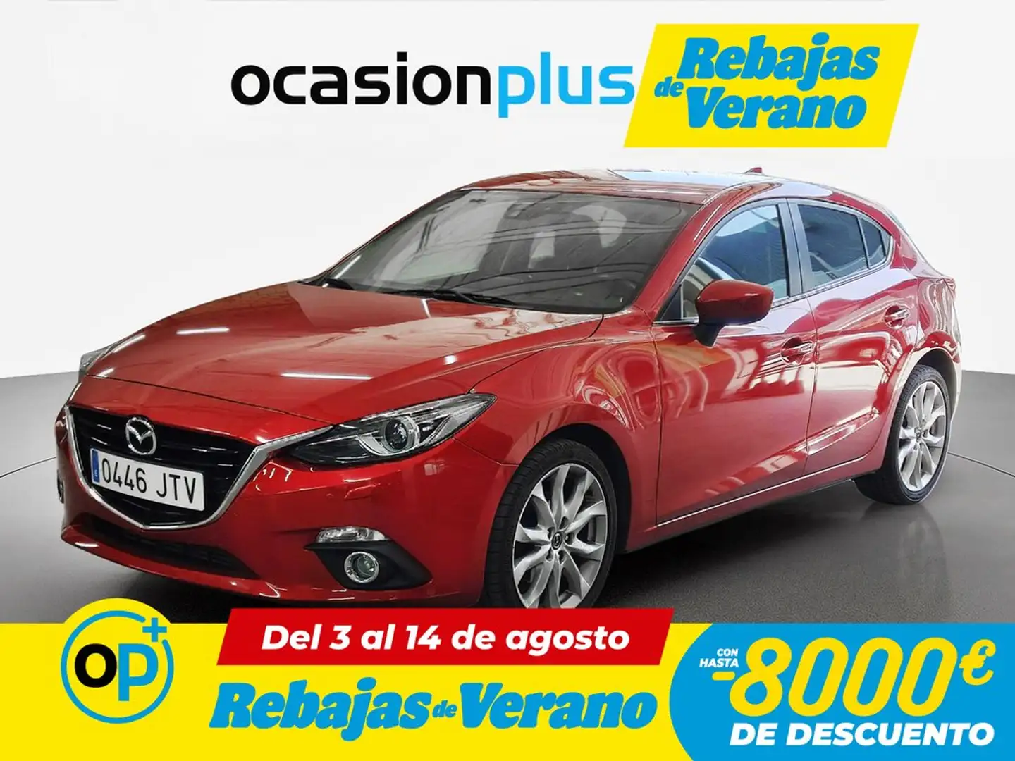 Mazda 3 2.2CRTD Luxury Rojo - 1