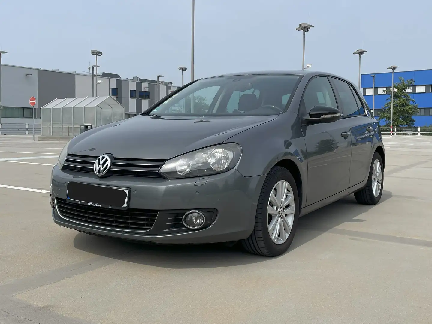 Volkswagen Golf VW Golf 2.0 TDI BlueMotion Style Navi TÜV 03/27 Grau - 1