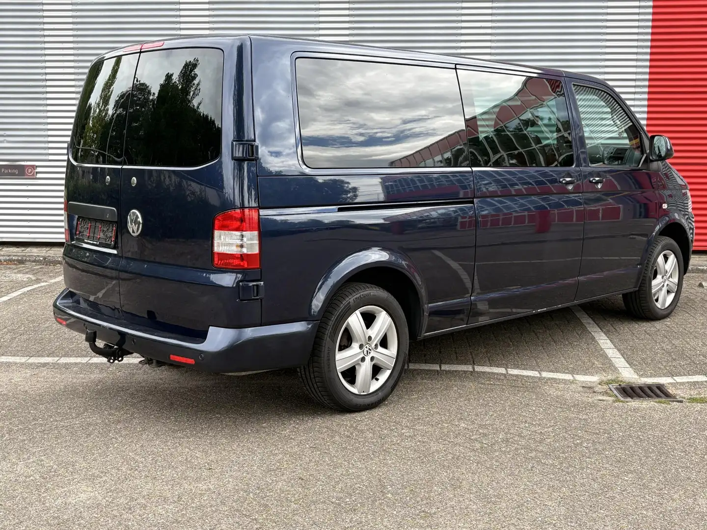 Volkswagen T5 Transporter 2.0 TDI L2H1 Dubbel Cabine | € 8.950,- MARGE! | DS Blauw - 2