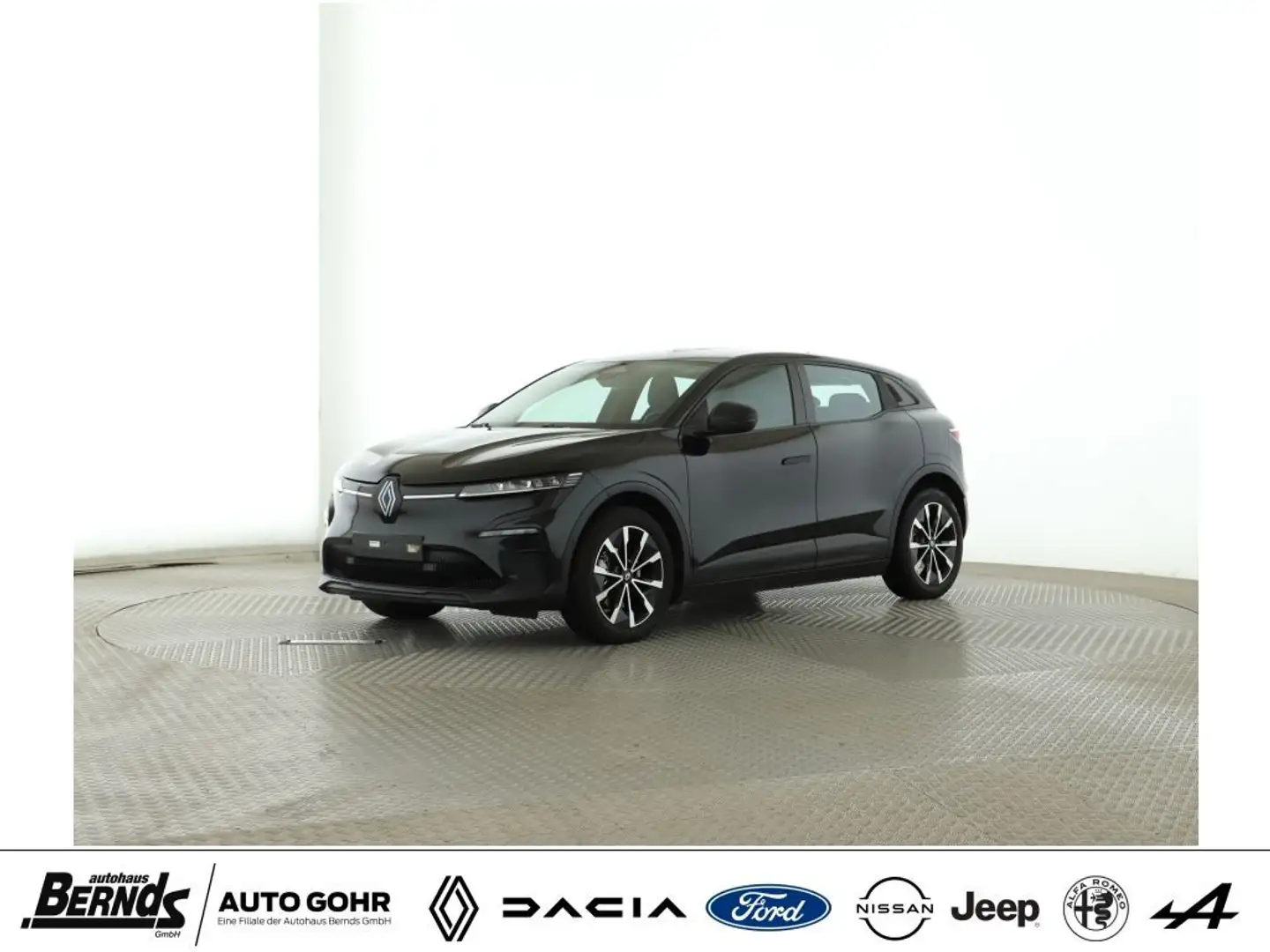 Renault Megane E-Tech EV60 130hp optimum charge Evolution WÄRMEPUMPE Schwarz - 1