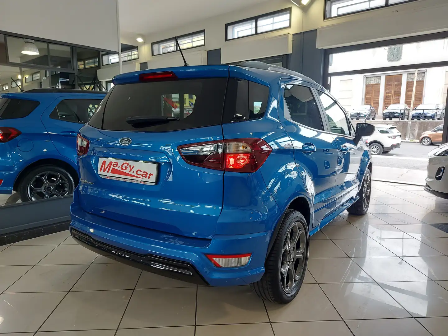 Ford EcoSport 1.0 EcoBoost 125 cv ST-Line Bleu - 2