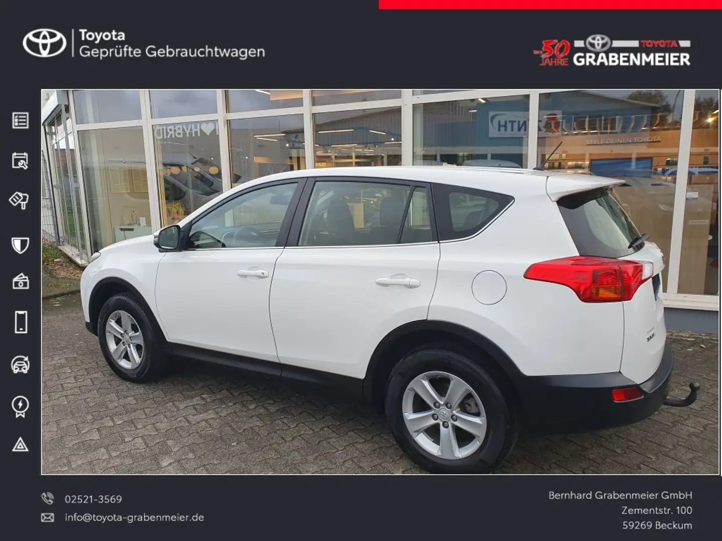 Toyota RAV 4 2.0 4x4 Life Weiß - 1