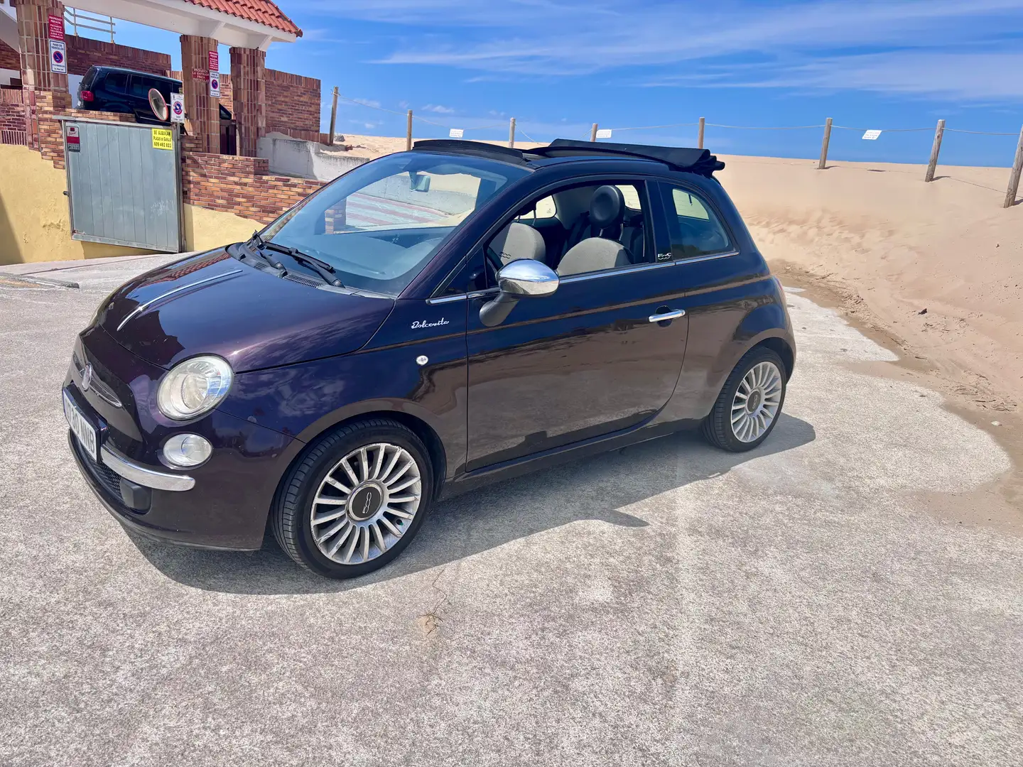 Fiat 500C 500C 0.9 T TwinAir Lounge 85 Lounge Burdeos - 2