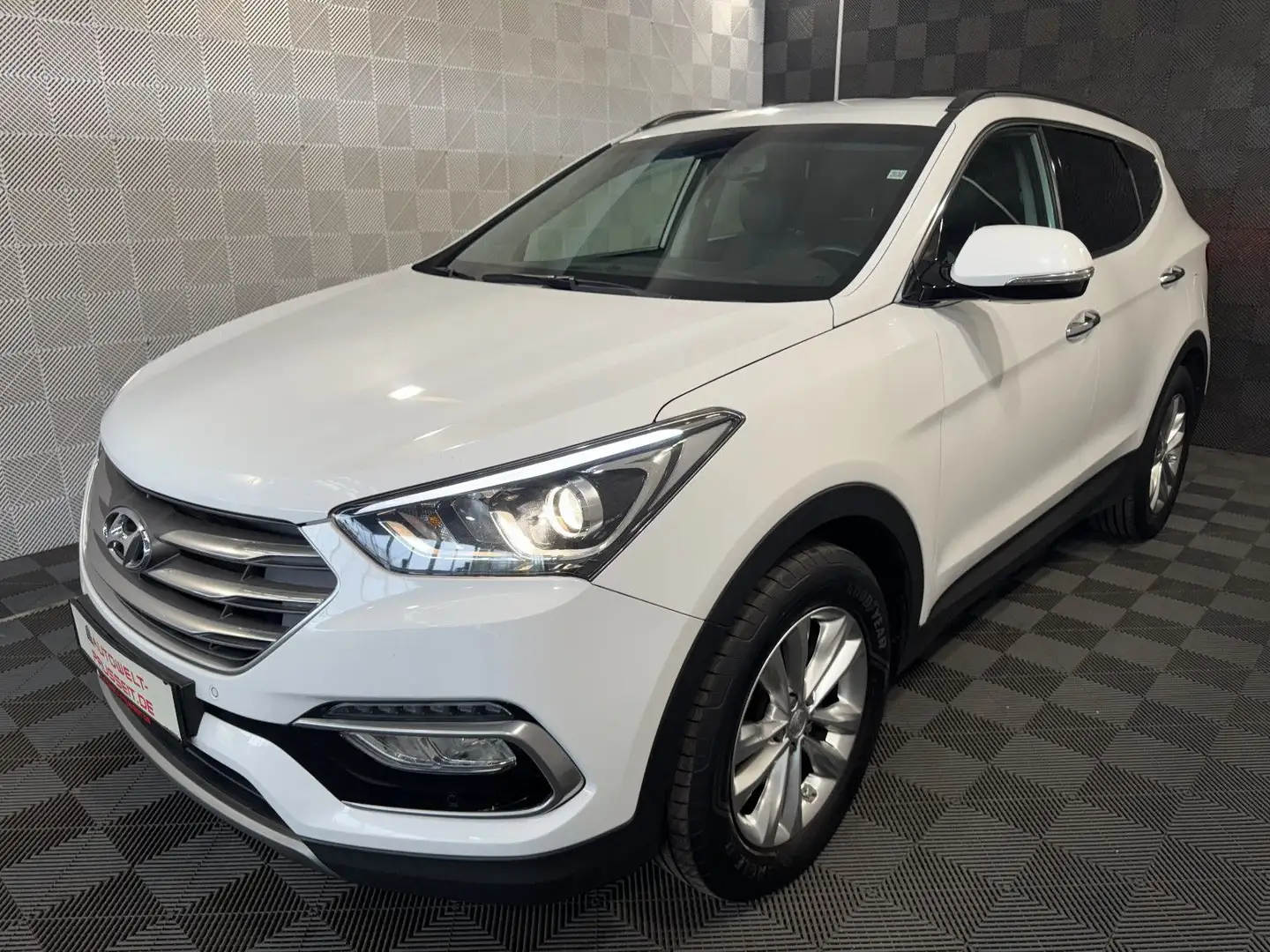 Hyundai SANTA FE *STYLE*INFINITY*R.KAM-LEDER-DAB-18" Blanc - 2