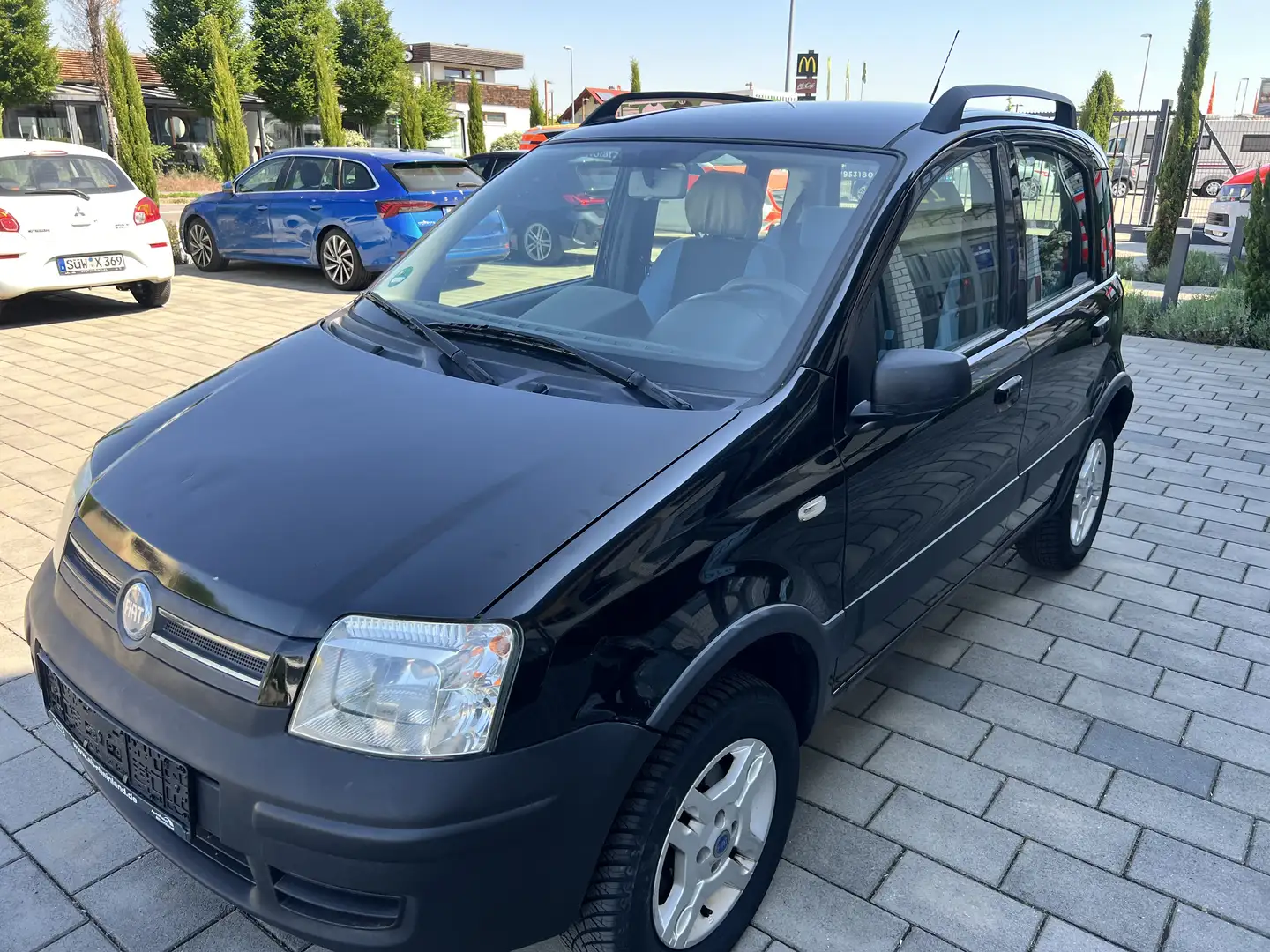 Fiat Panda 1.3 JTD Climbing 4X4 Schwarz - 2